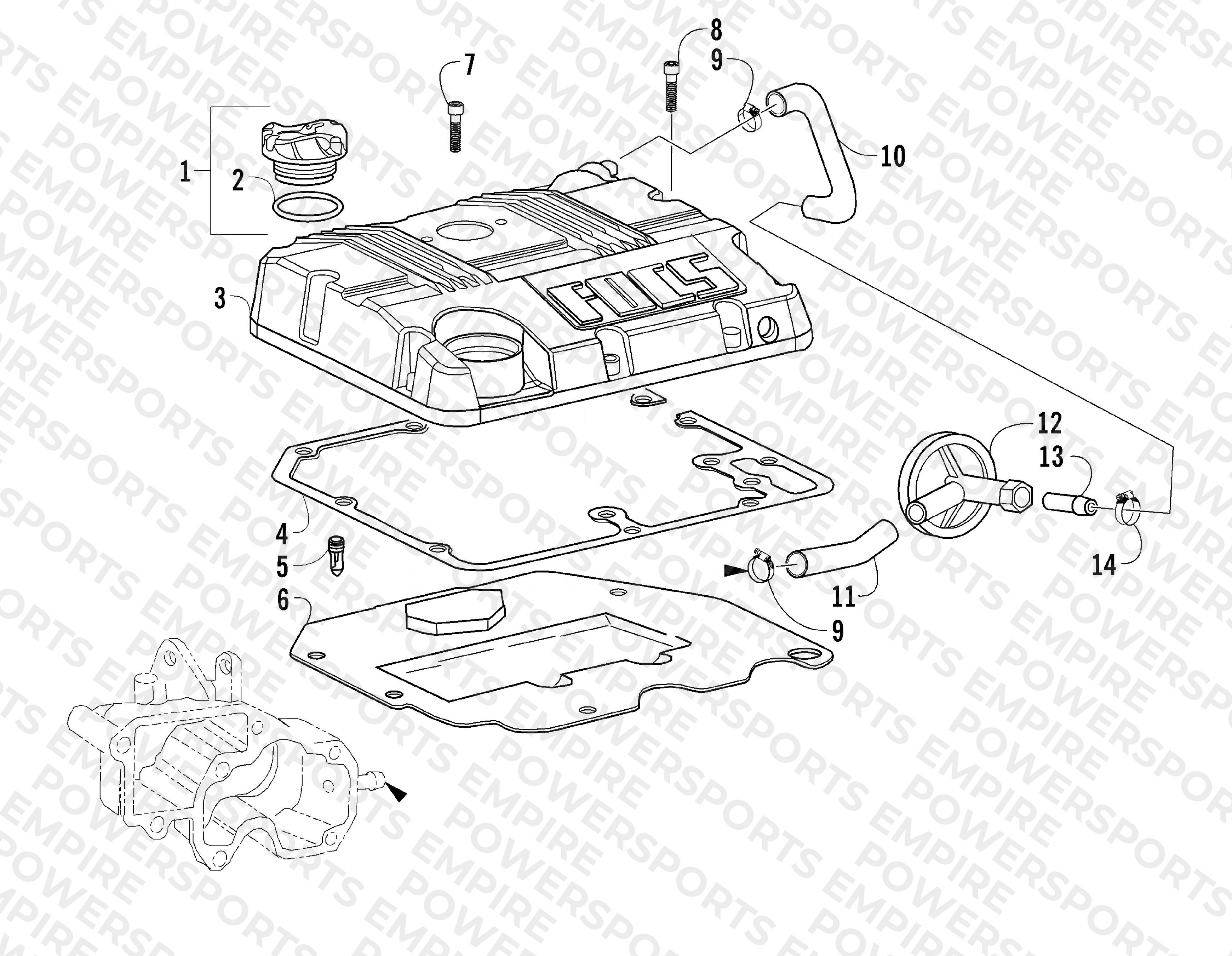 ROCKER ARM COVER AND BREATHER SYSTEM ASSEMBLIES