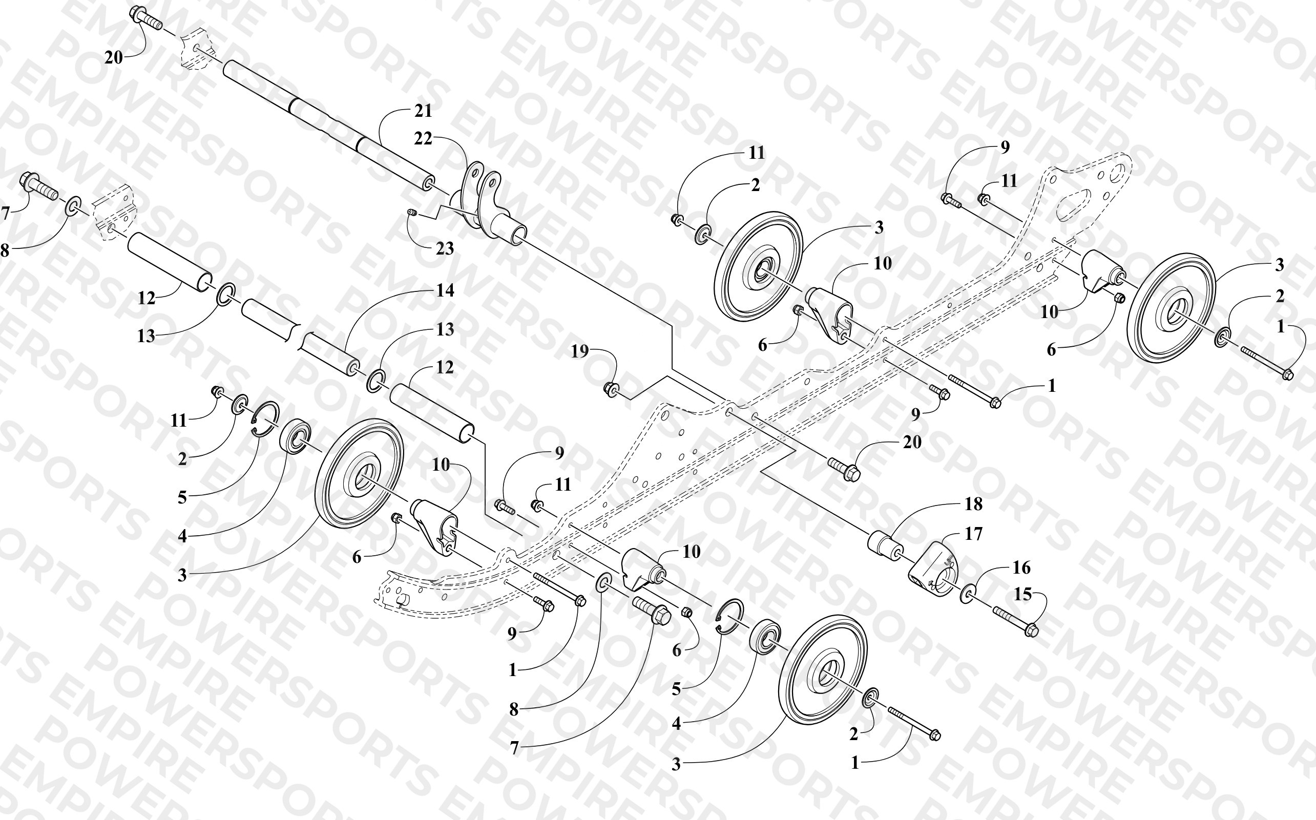 IDLER WHEEL ASSEMBLY