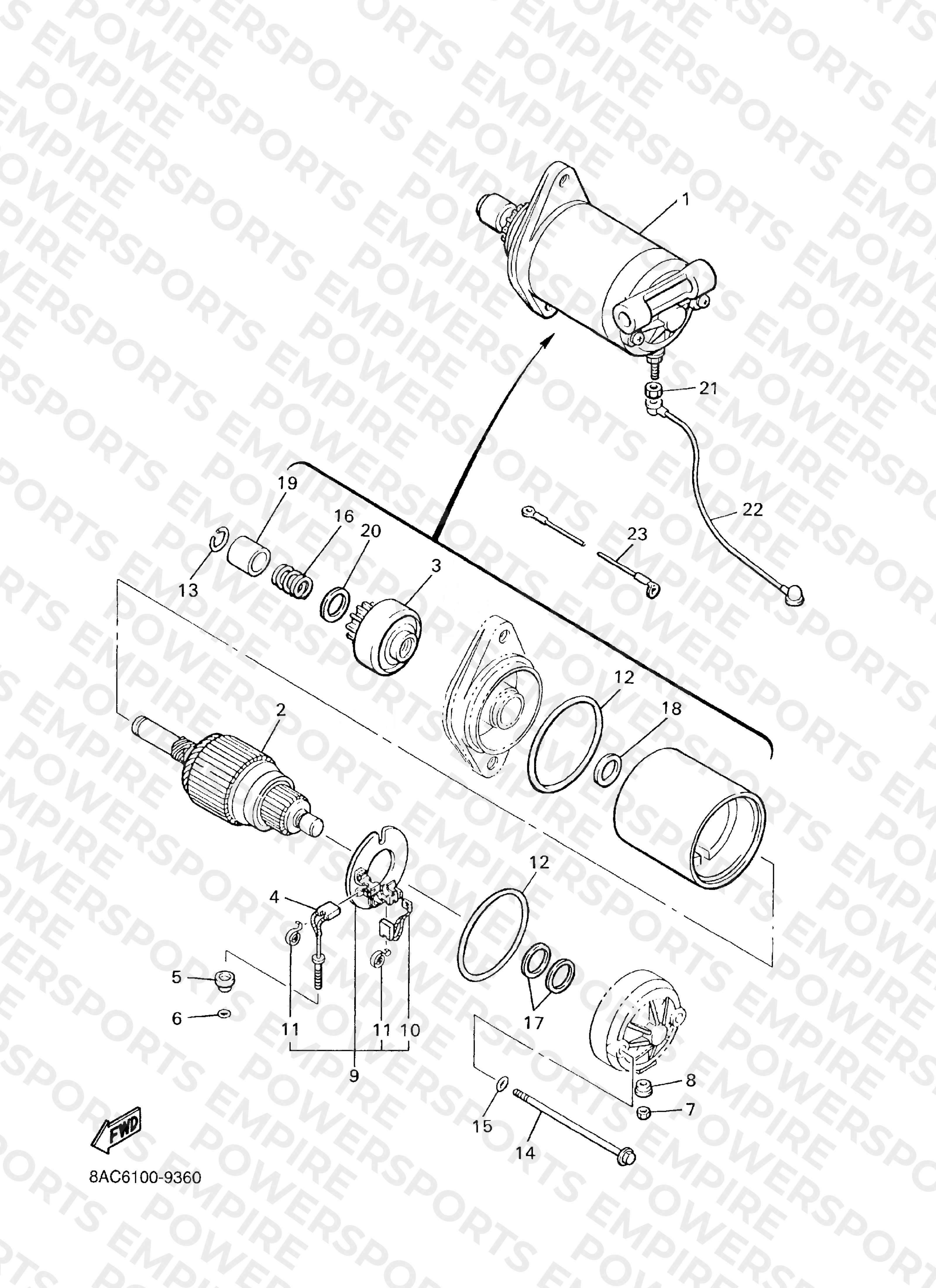 STARTING MOTOR