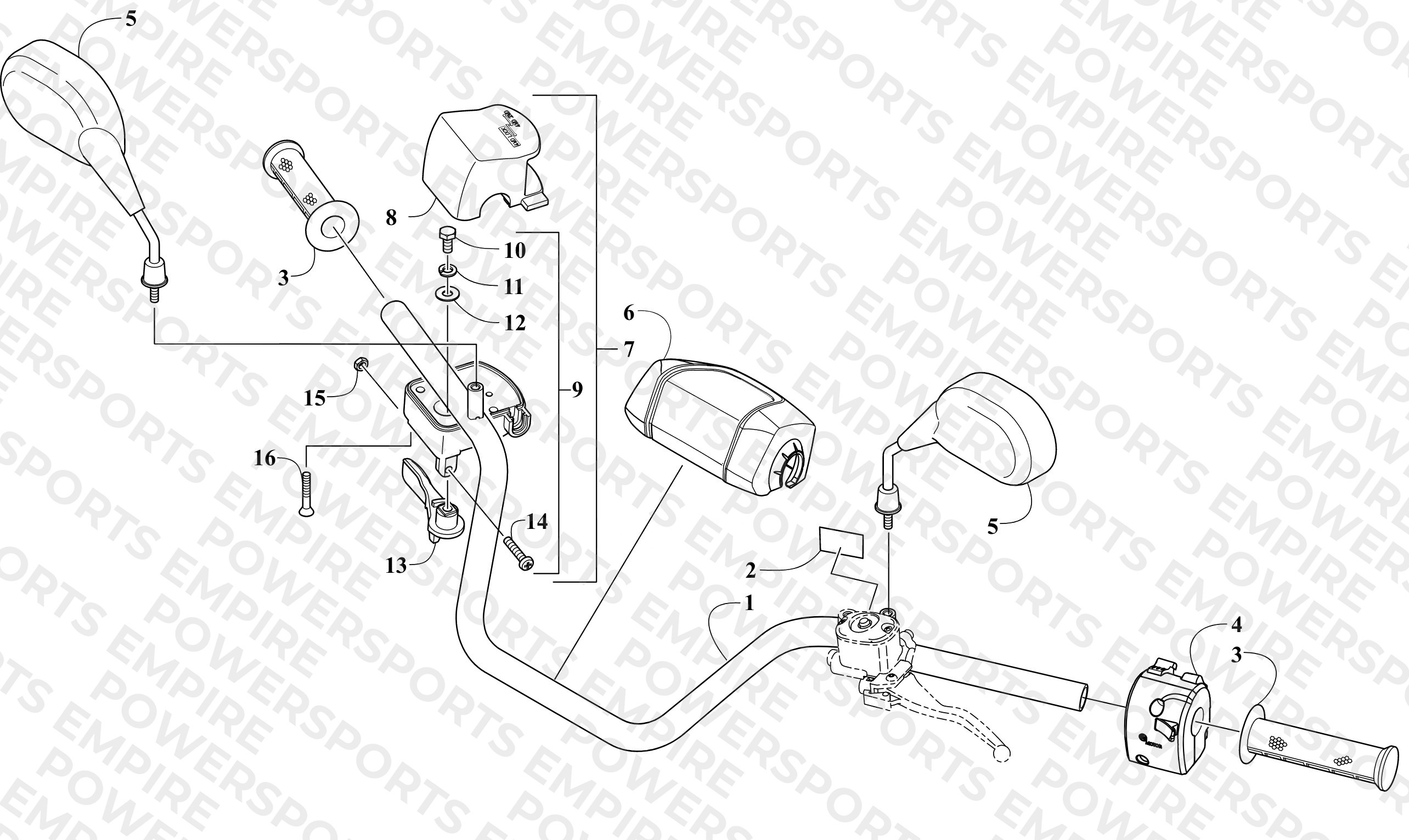 HANDLEBAR ASSEMBLY