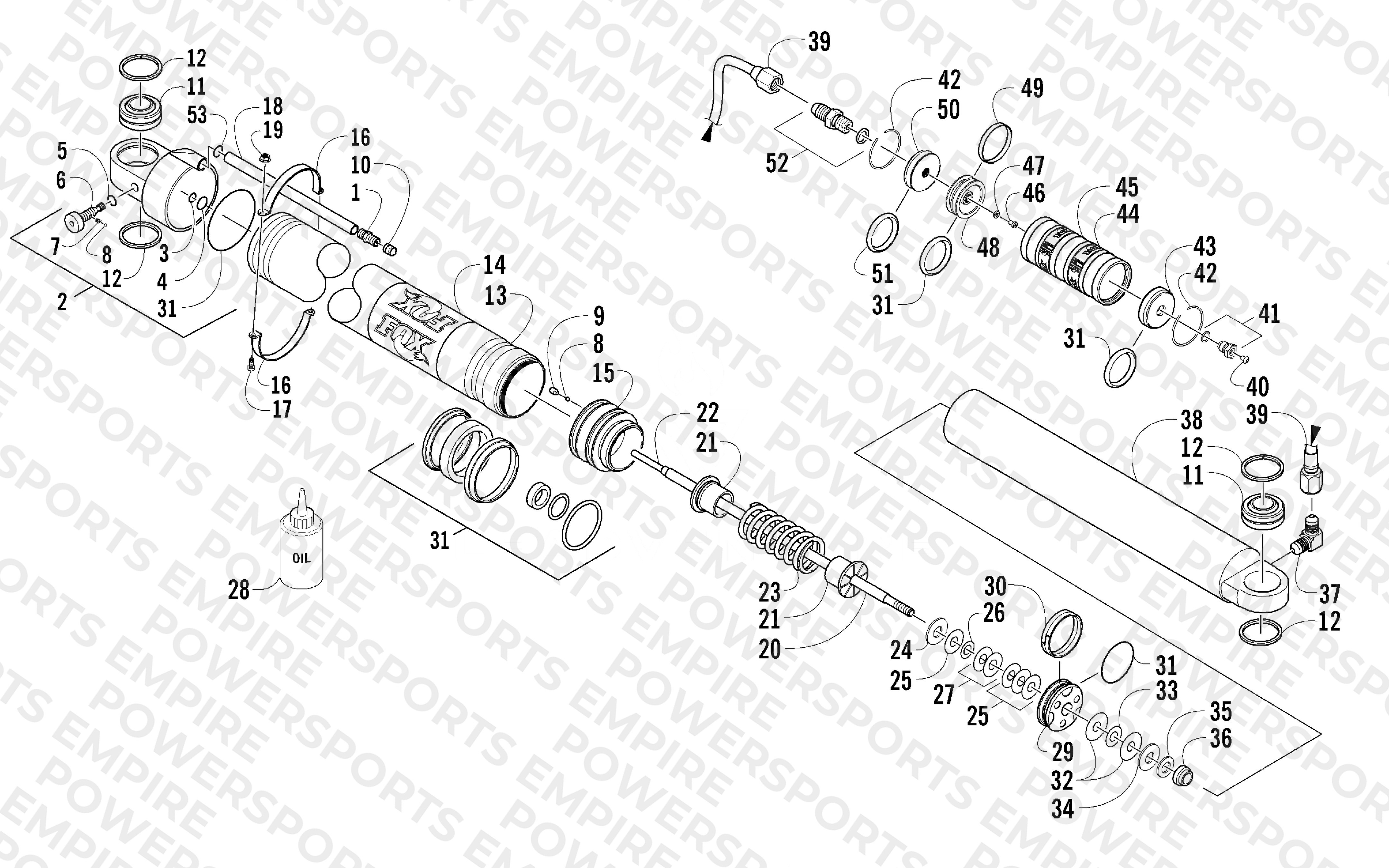 FRONT SUSPENSION SHOCK ABSORBER