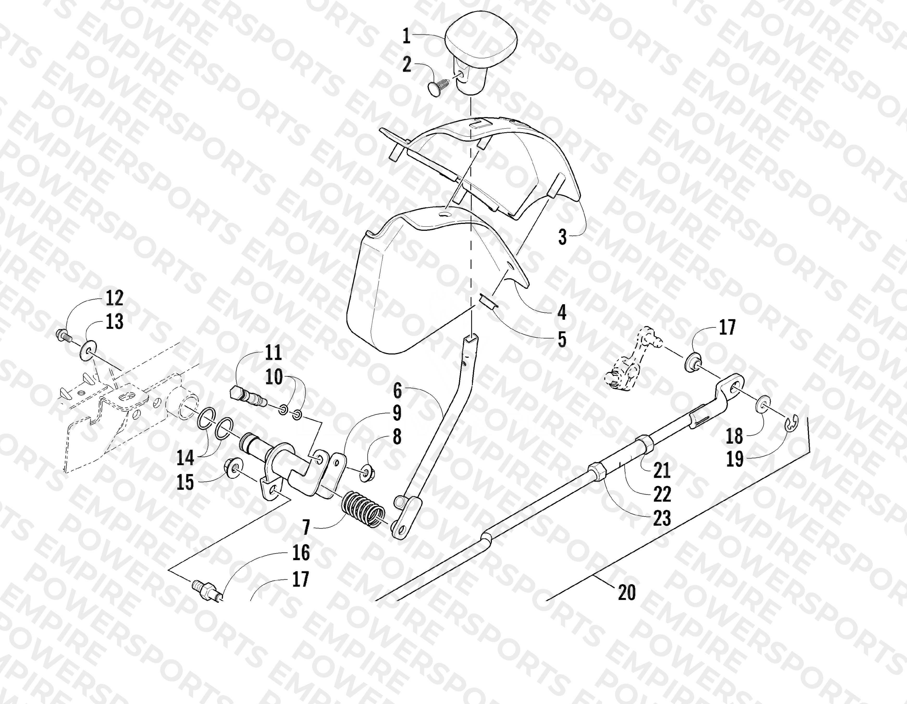 SHIFT LEVER ASSEMBLY