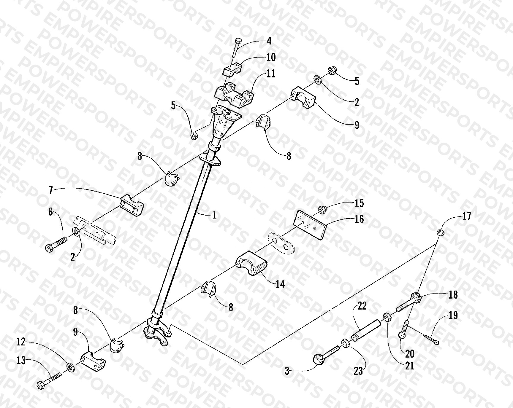 STEERING POST ASSEMBLY
