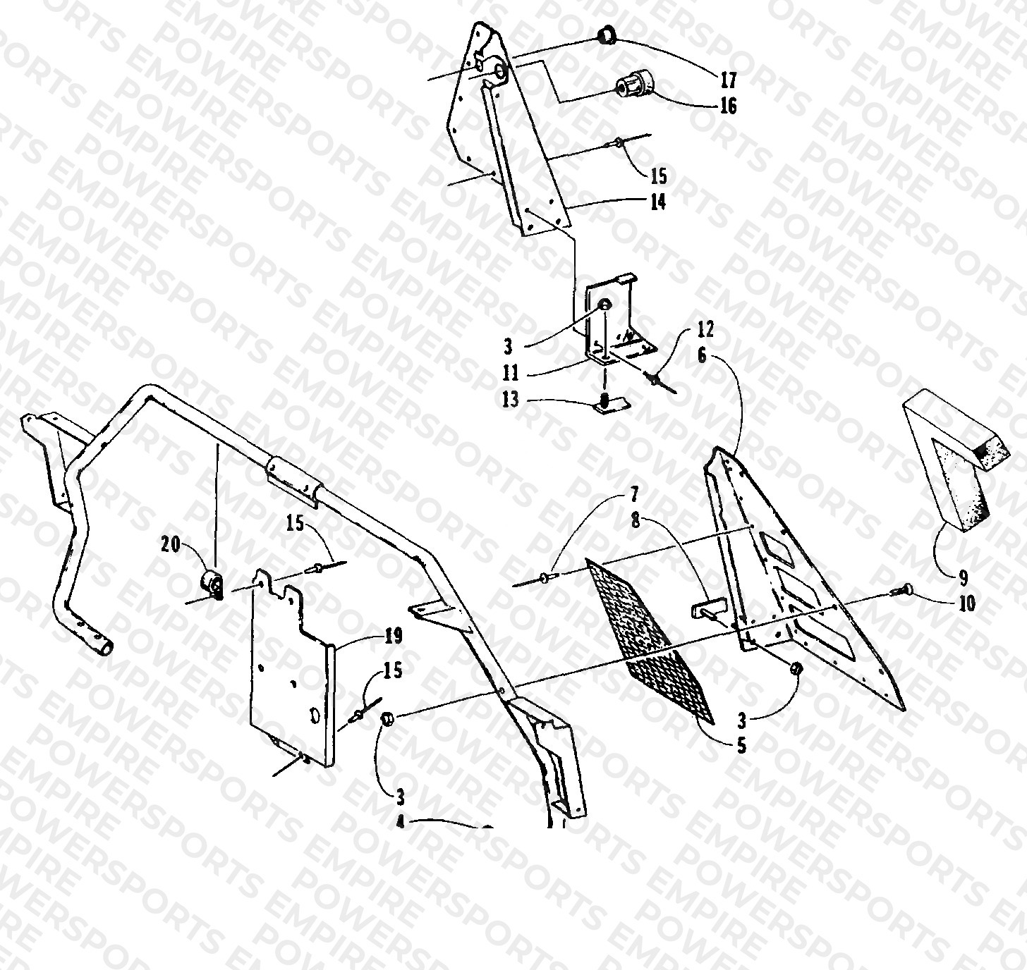 STEERING SUPPORT ASSEMBLY