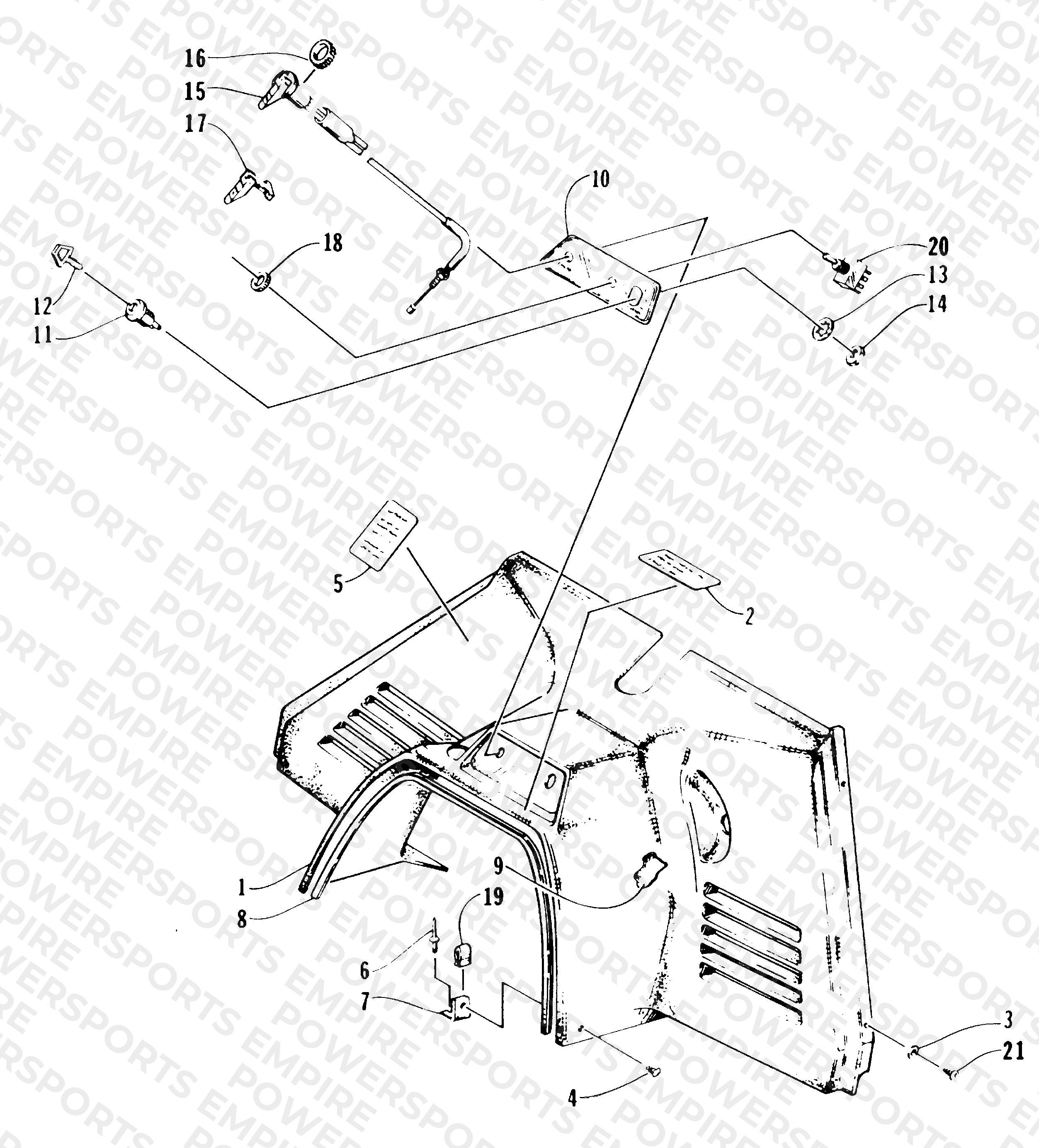 CONSOLE AND SWITCH ASSEMBLIES