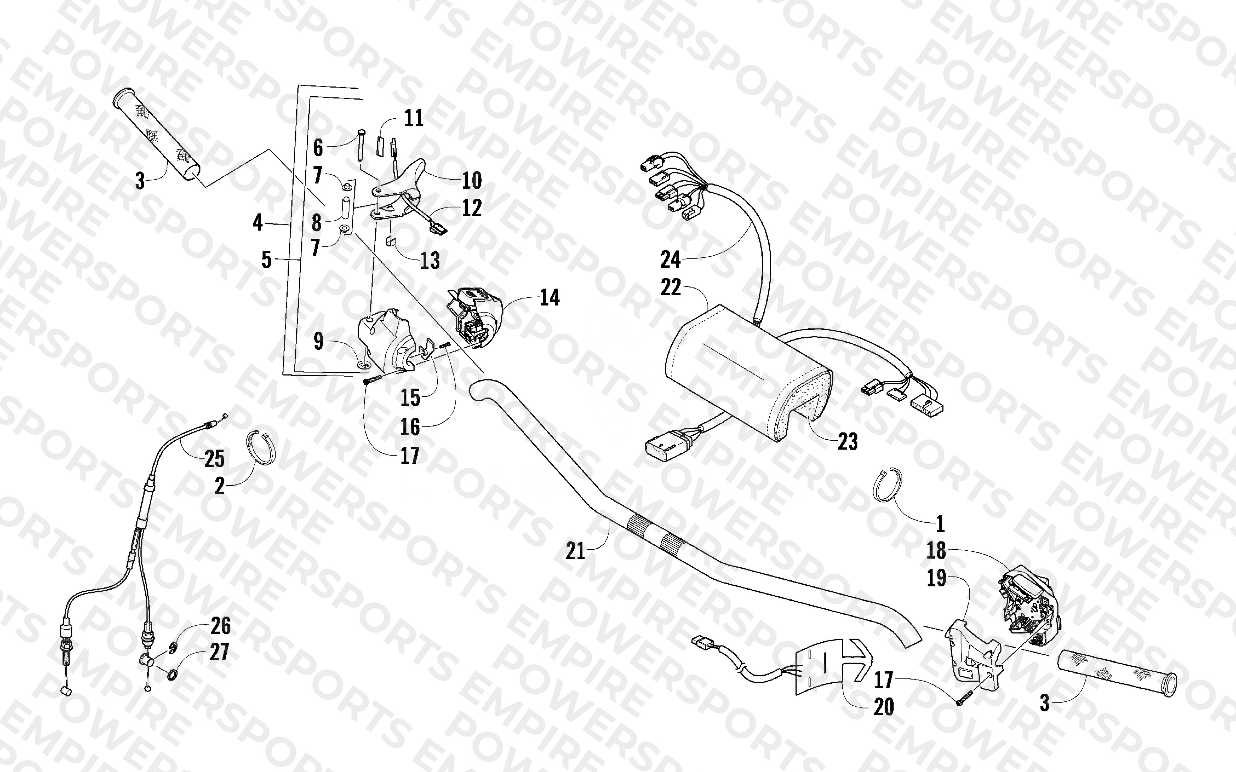 HANDLEBAR AND CONTROLS