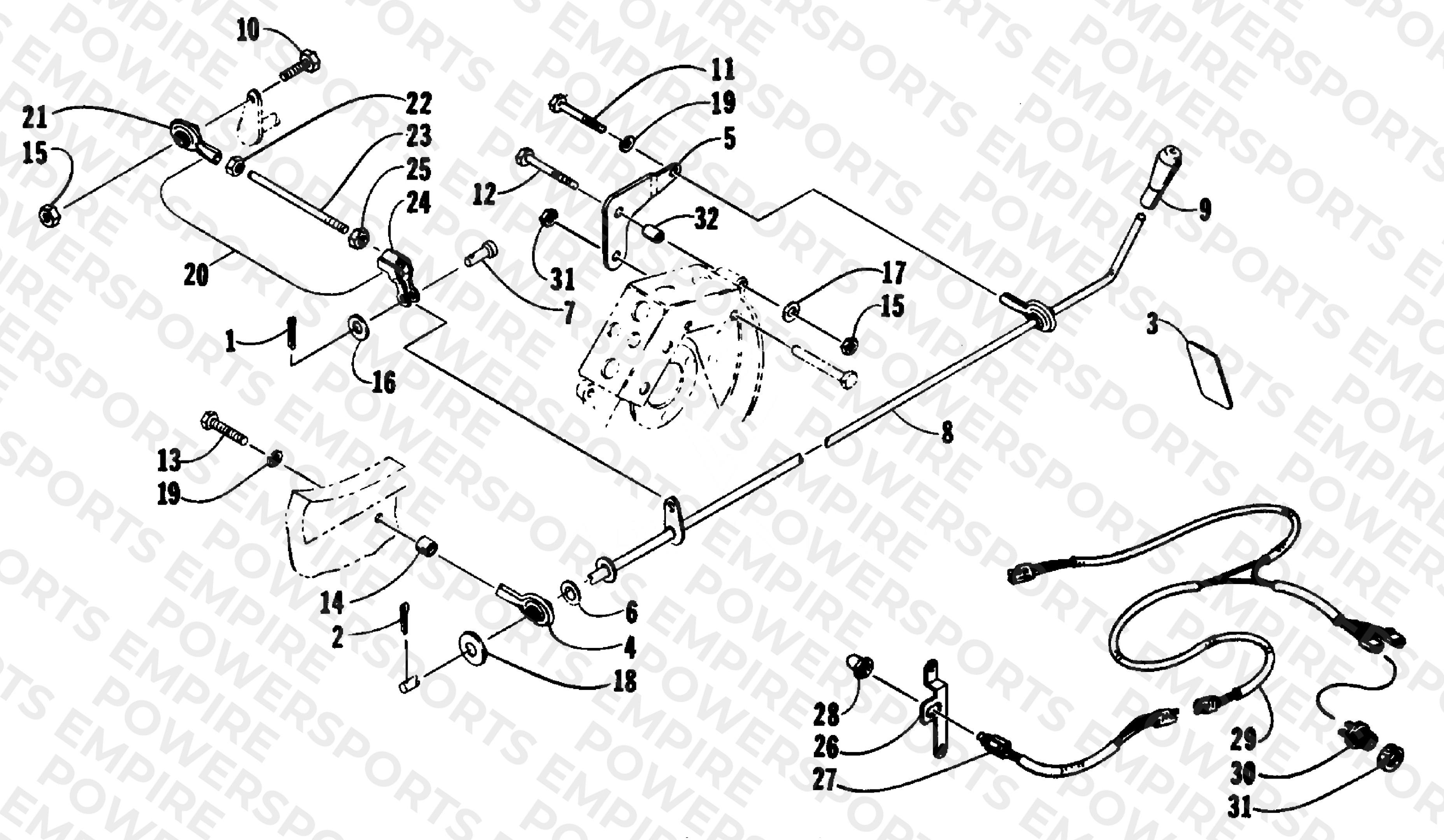 REVERSE SHIFT LEVER ASSEMBLY
