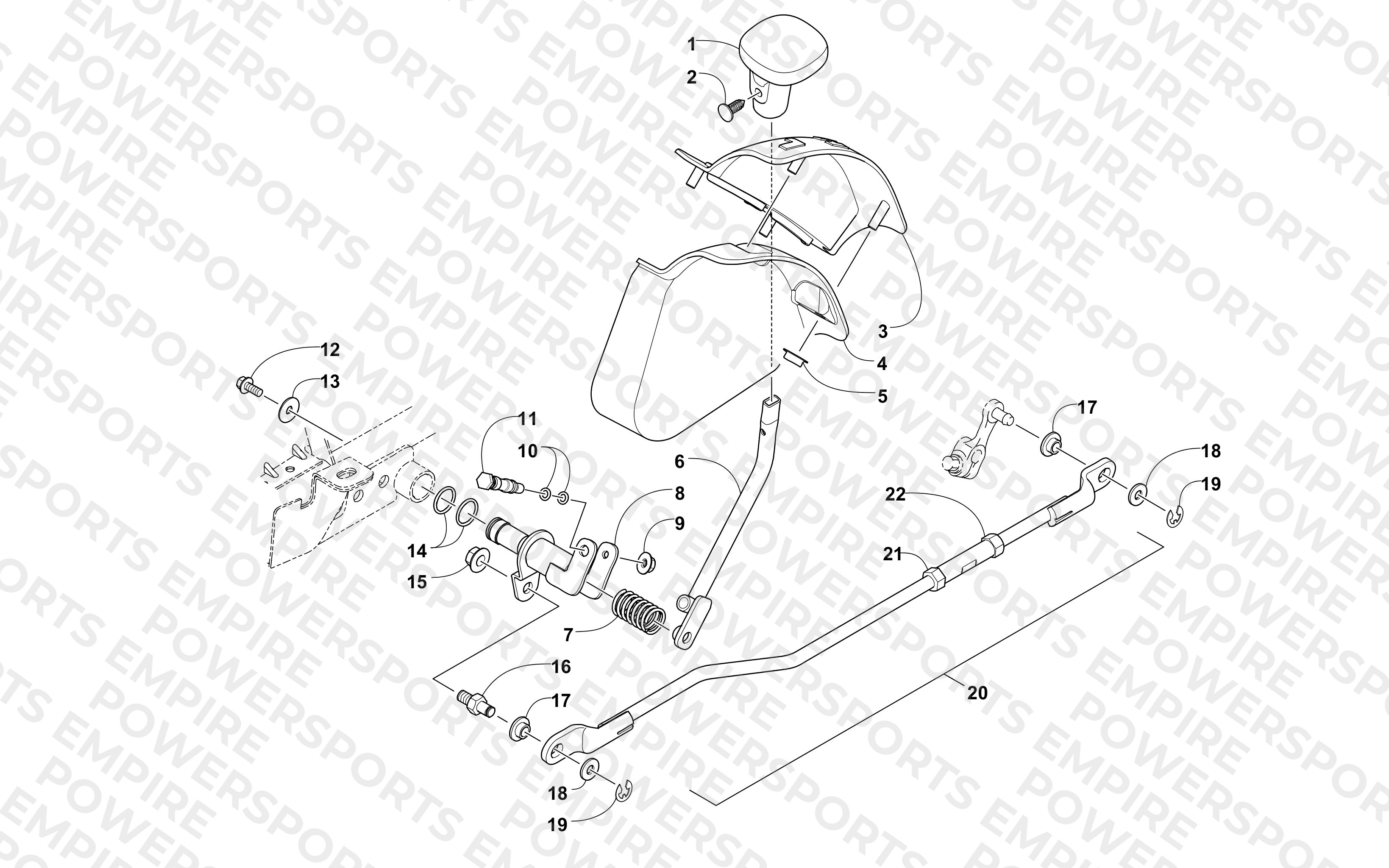 SHIFT LEVER ASSEMBLY