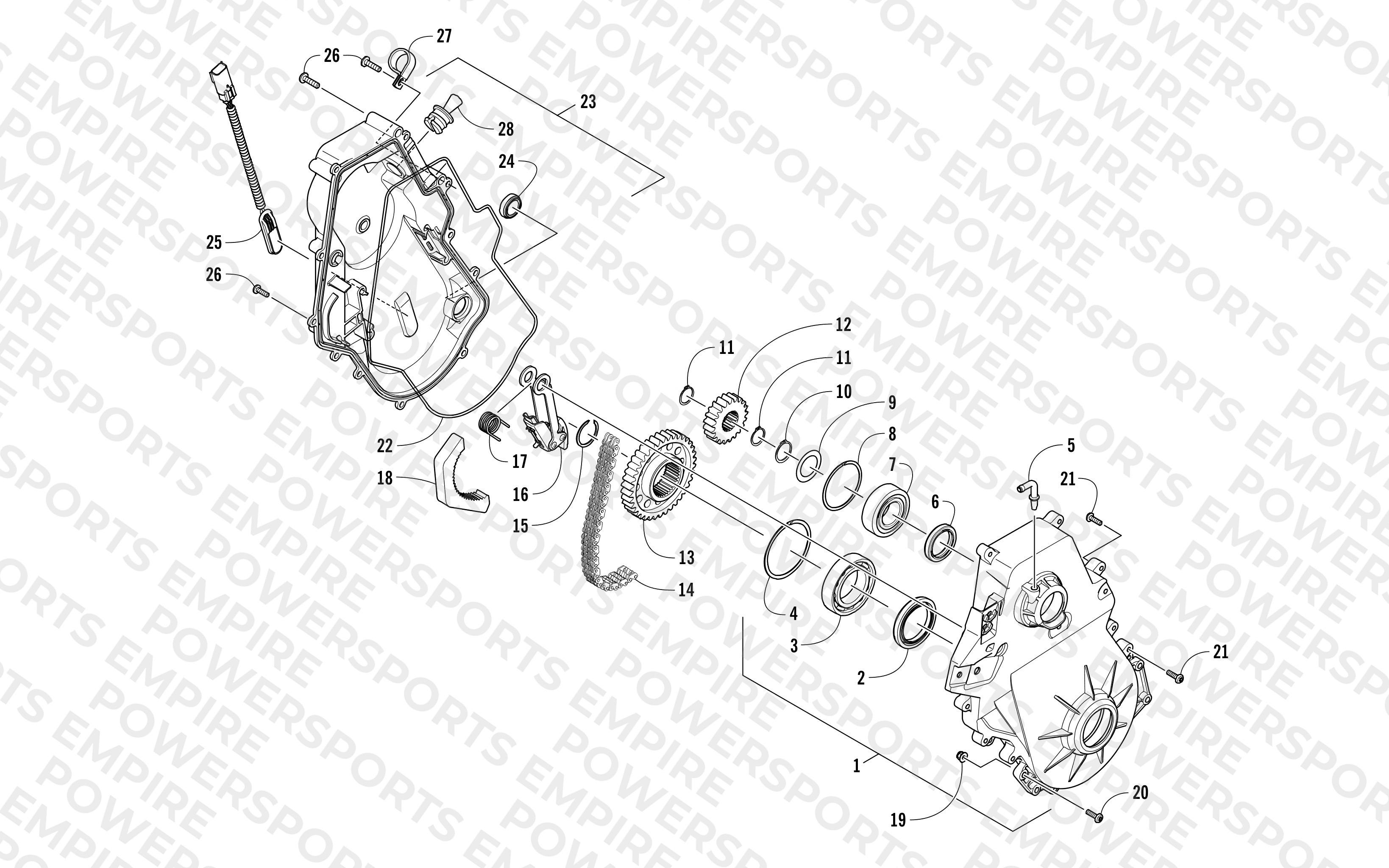 CHAIN CASE ASSEMBLY