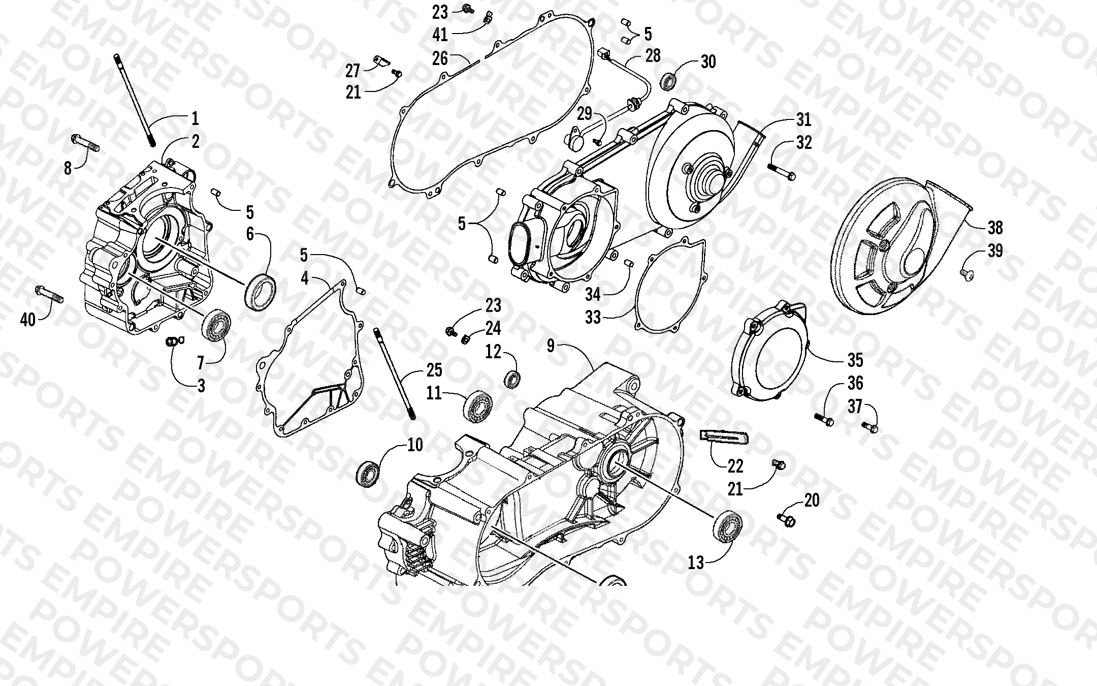 CRANKCASE ASSEMBLY