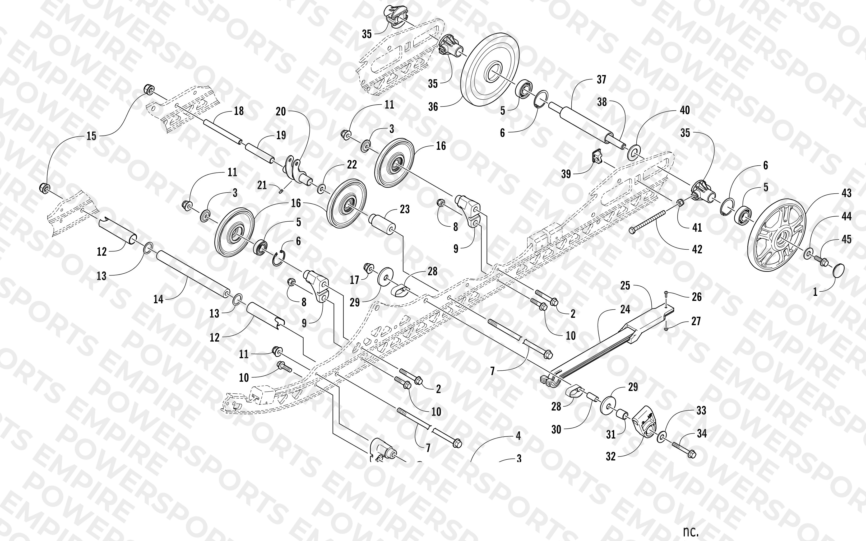 IDLER WHEEL ASSEMBLY