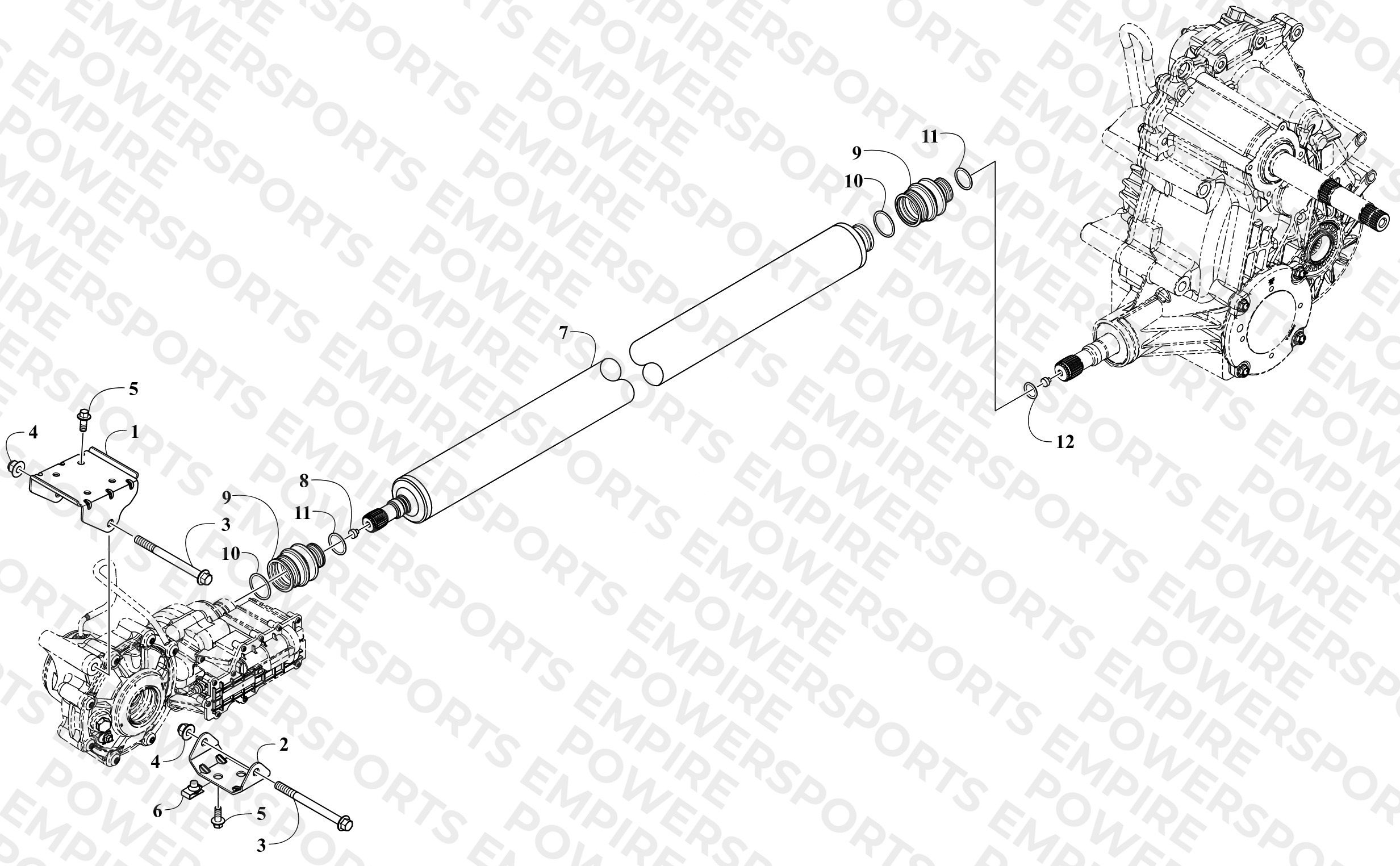 DRIVE TRAIN ASSEMBLY