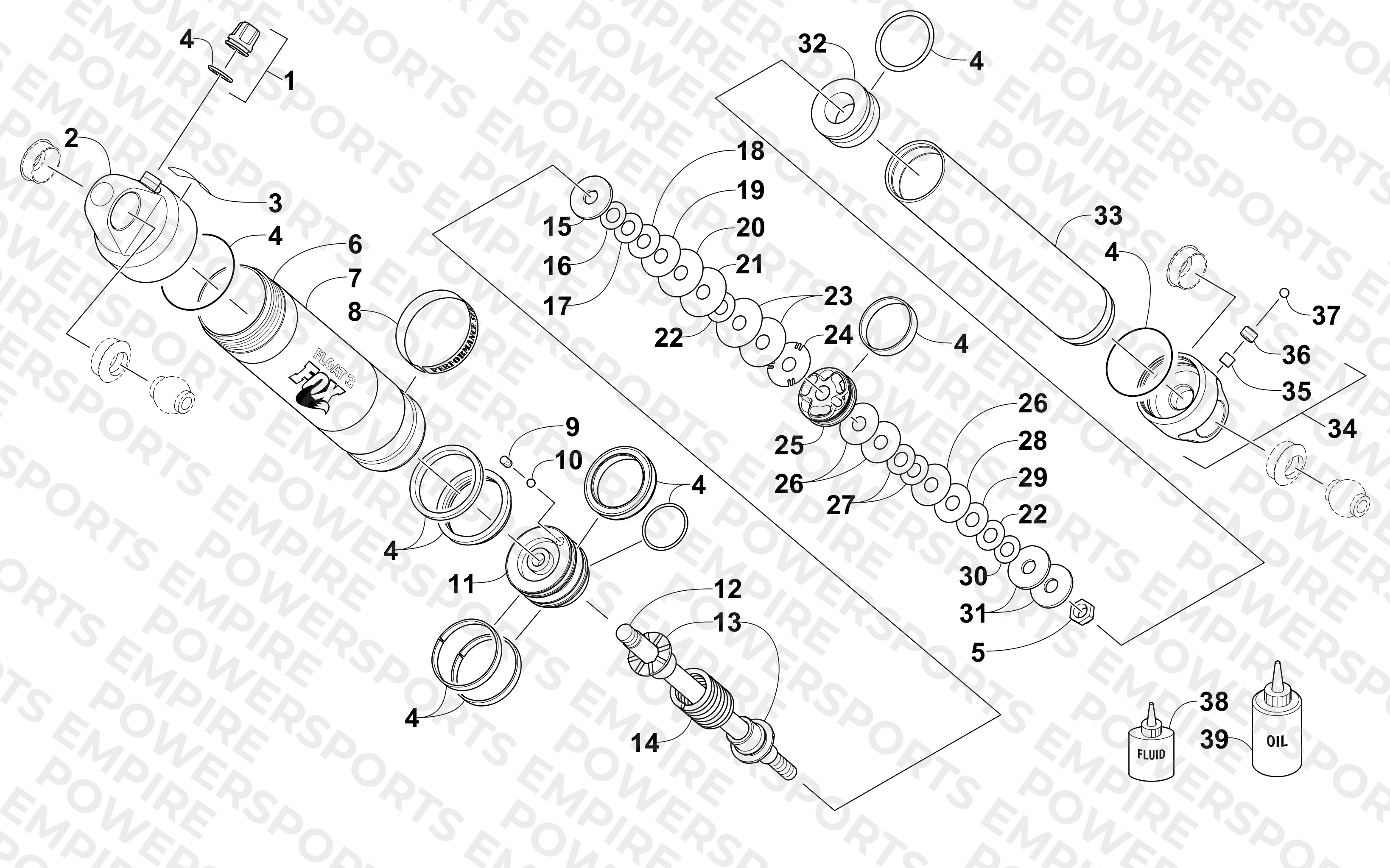 FRONT SUSPENSION SHOCK ABSORBER