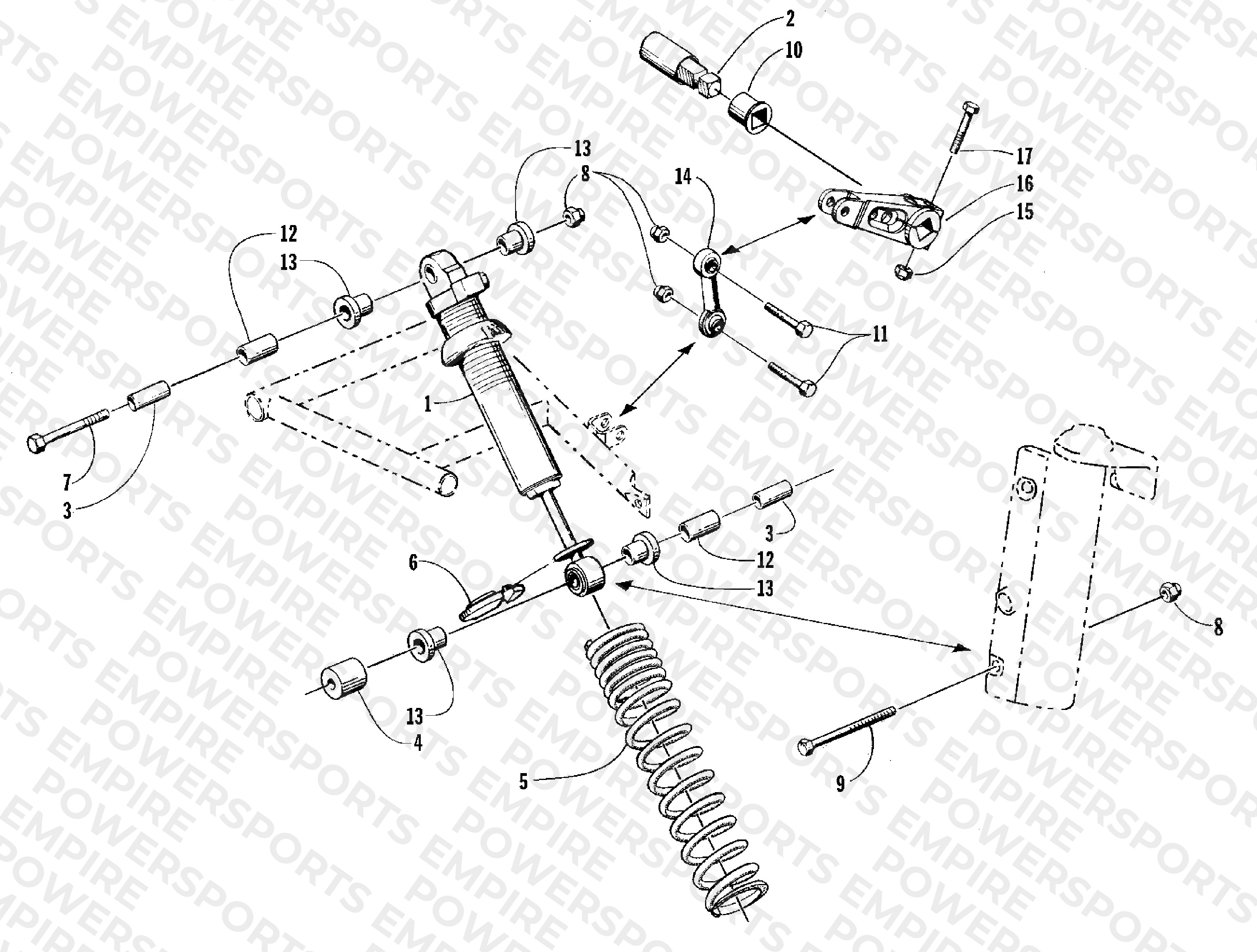 SHOCK ABSORBER AND SWAY BAR ASSEMBLIES