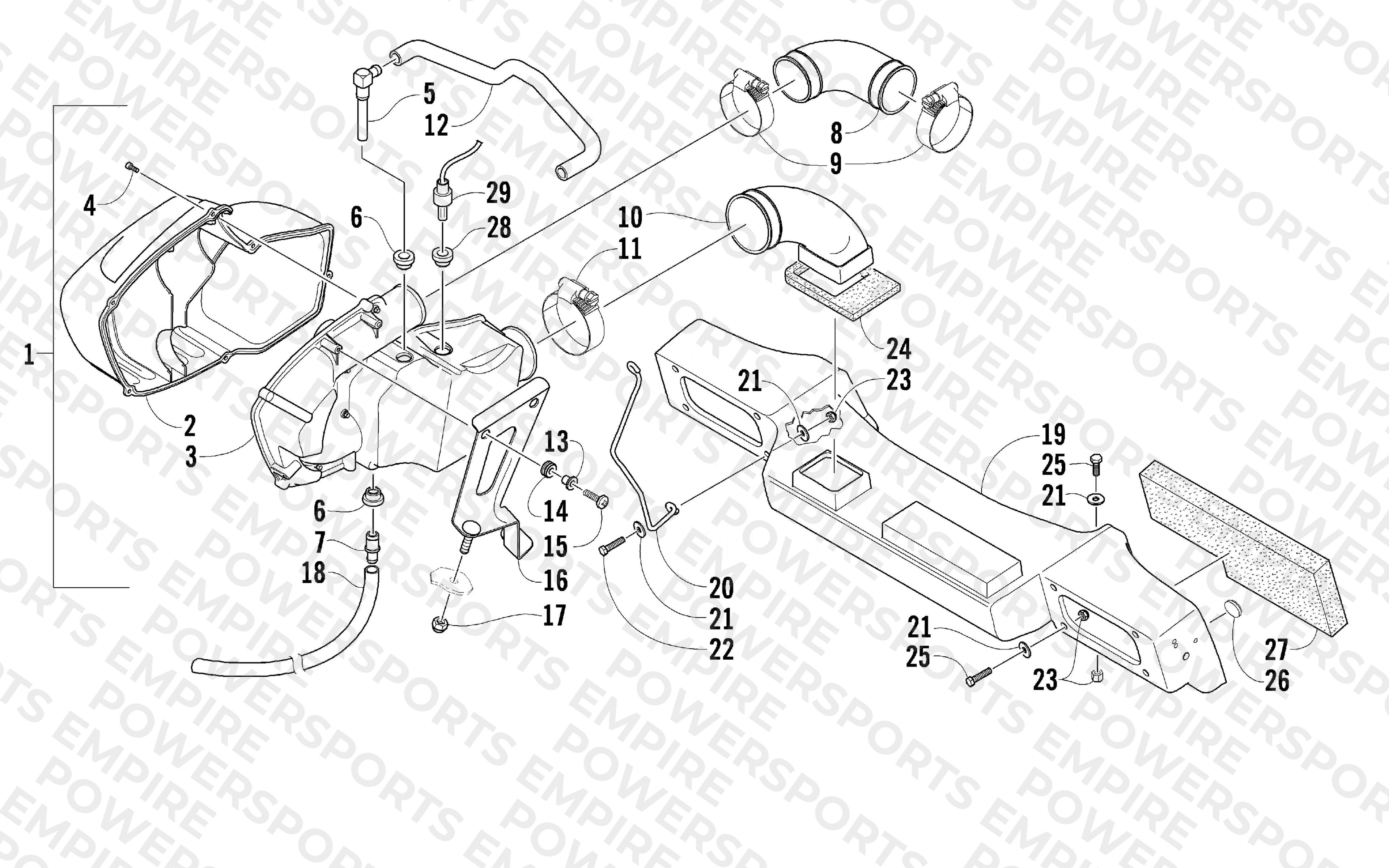 AIR SILENCER ASSEMBLY
