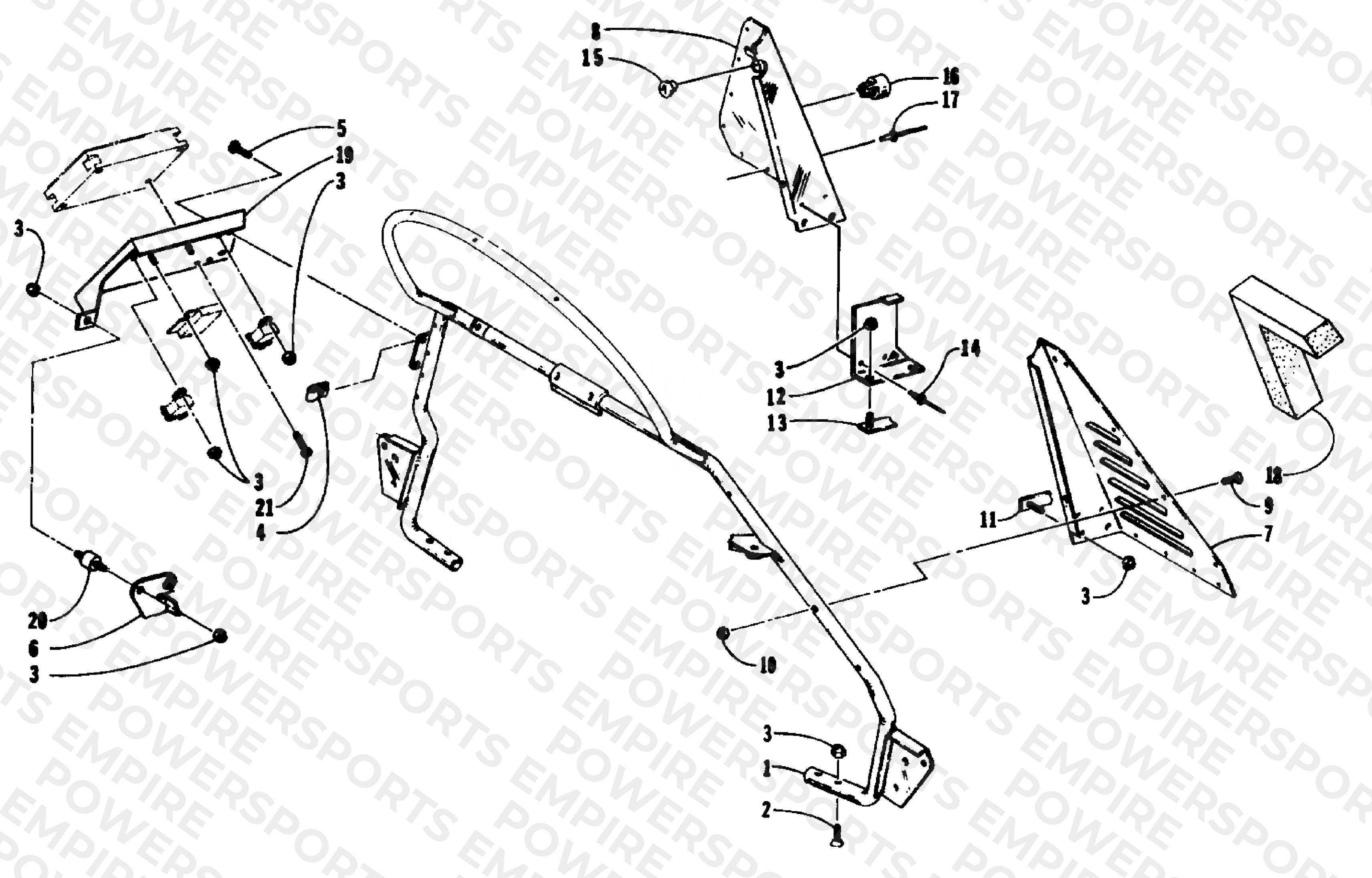 STEERING SUPPORT ASSEMBLY