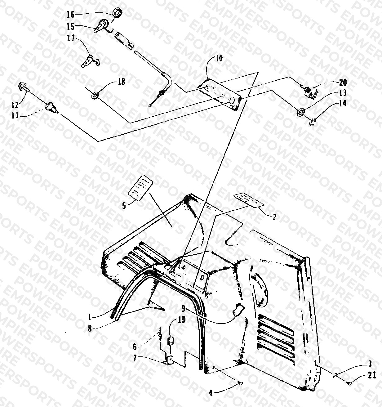 CONSOLE AND SWITCH ASSEMBLIES