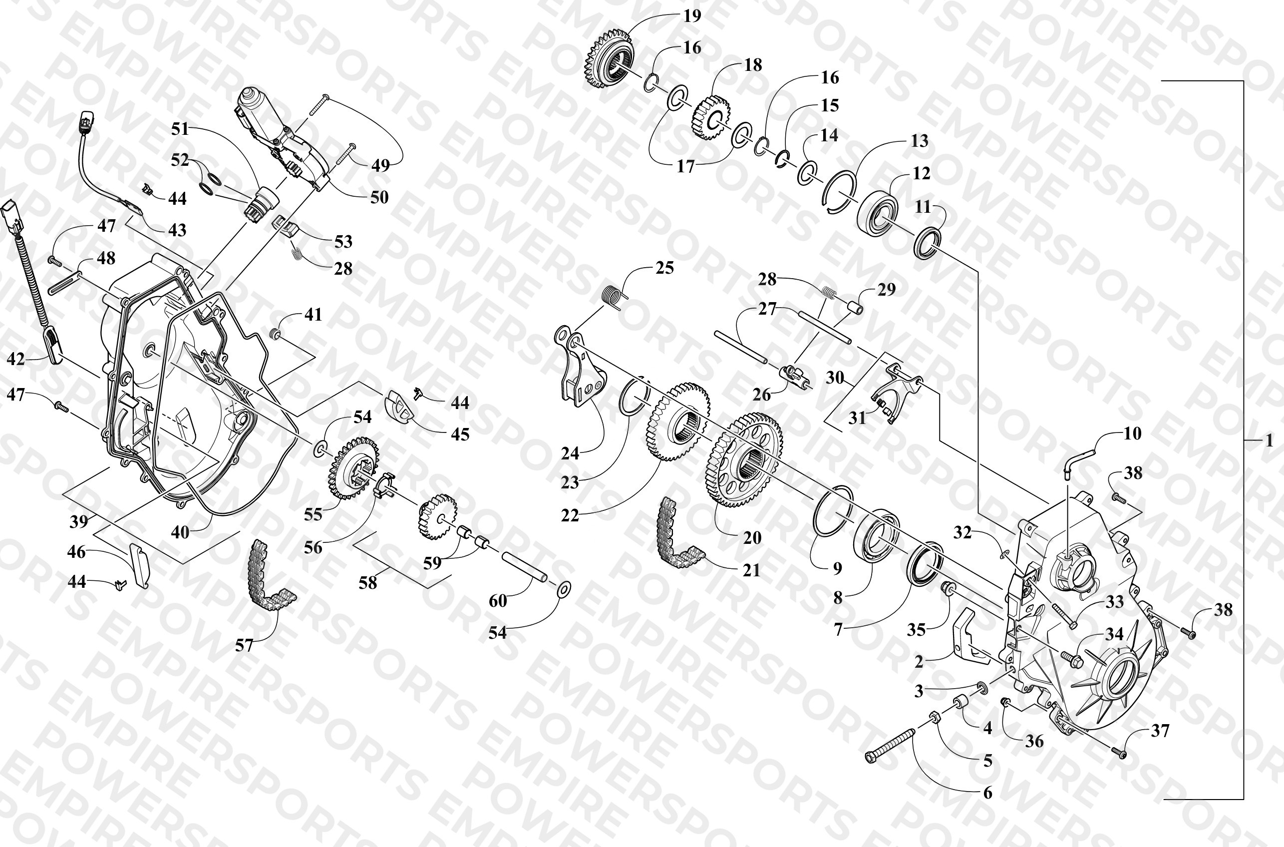 CHAIN CASE ASSEMBLY