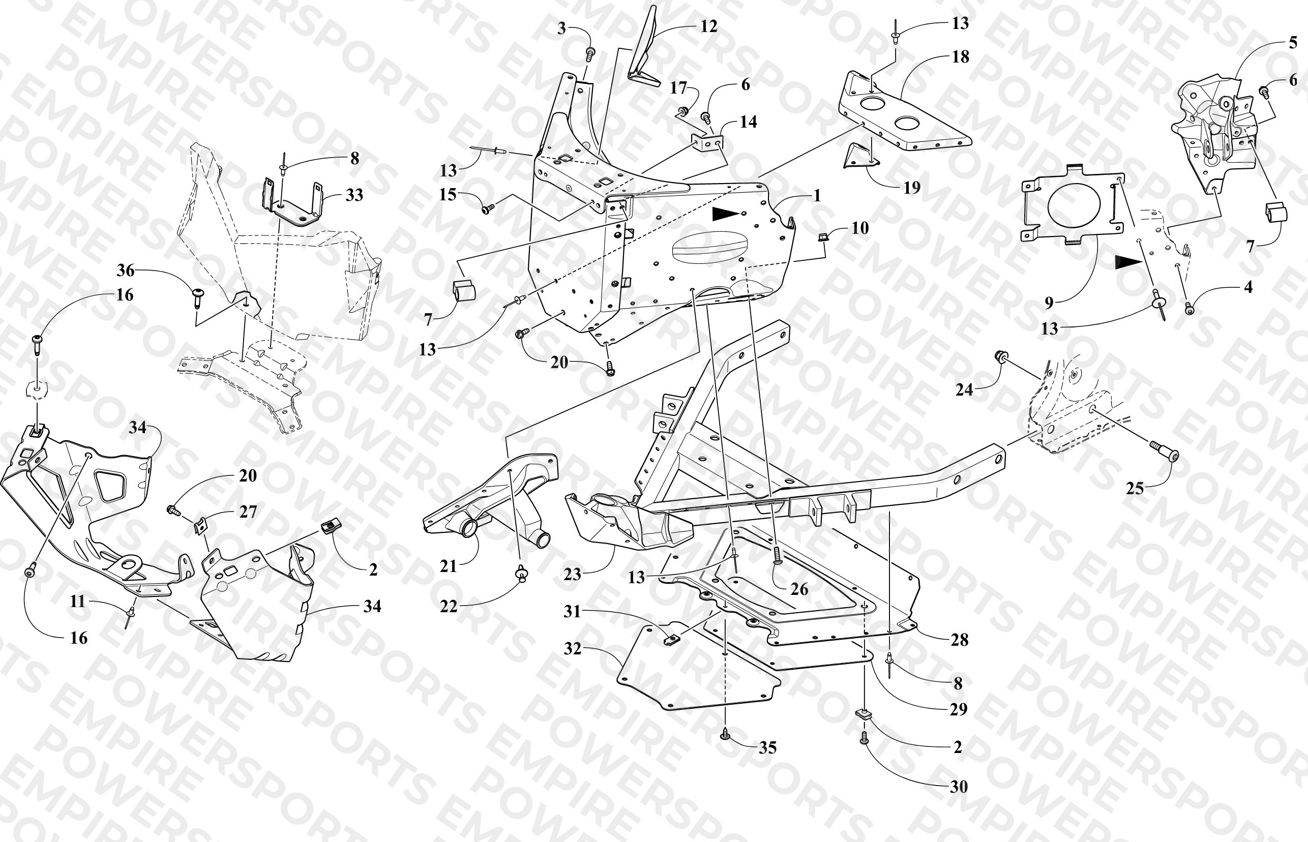 FRONT FRAME ASSEMBLY