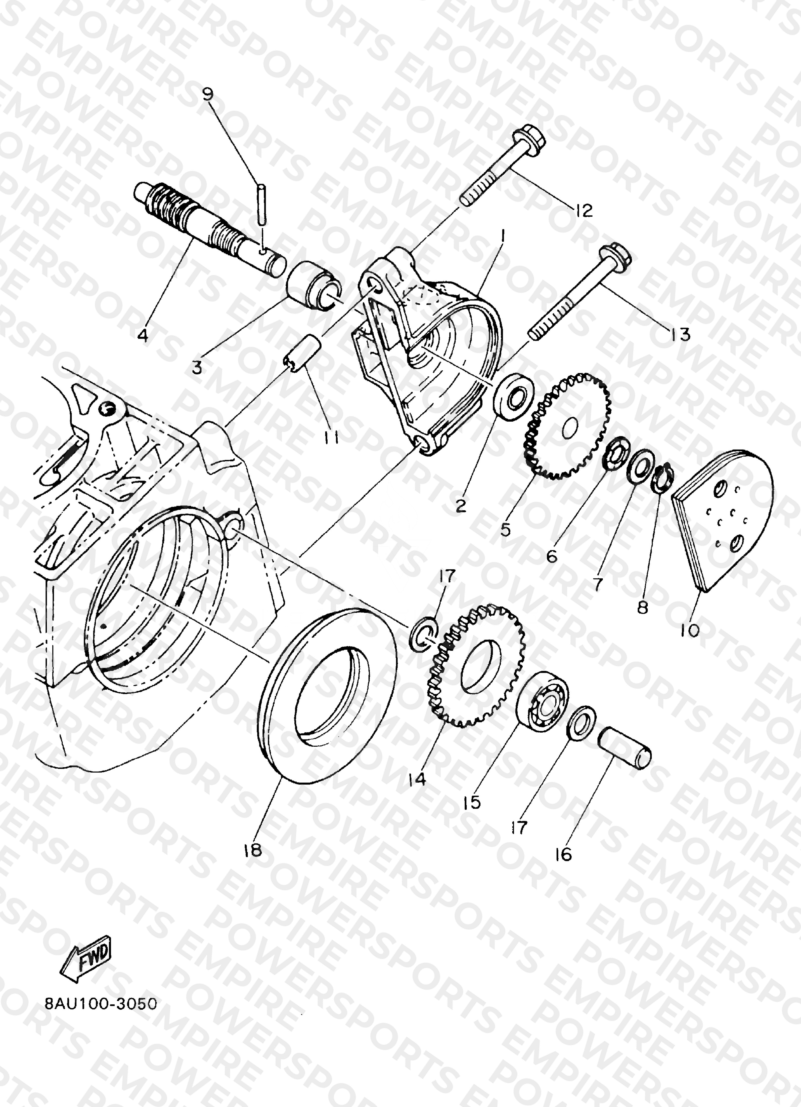 PUMP DRIVE GEAR