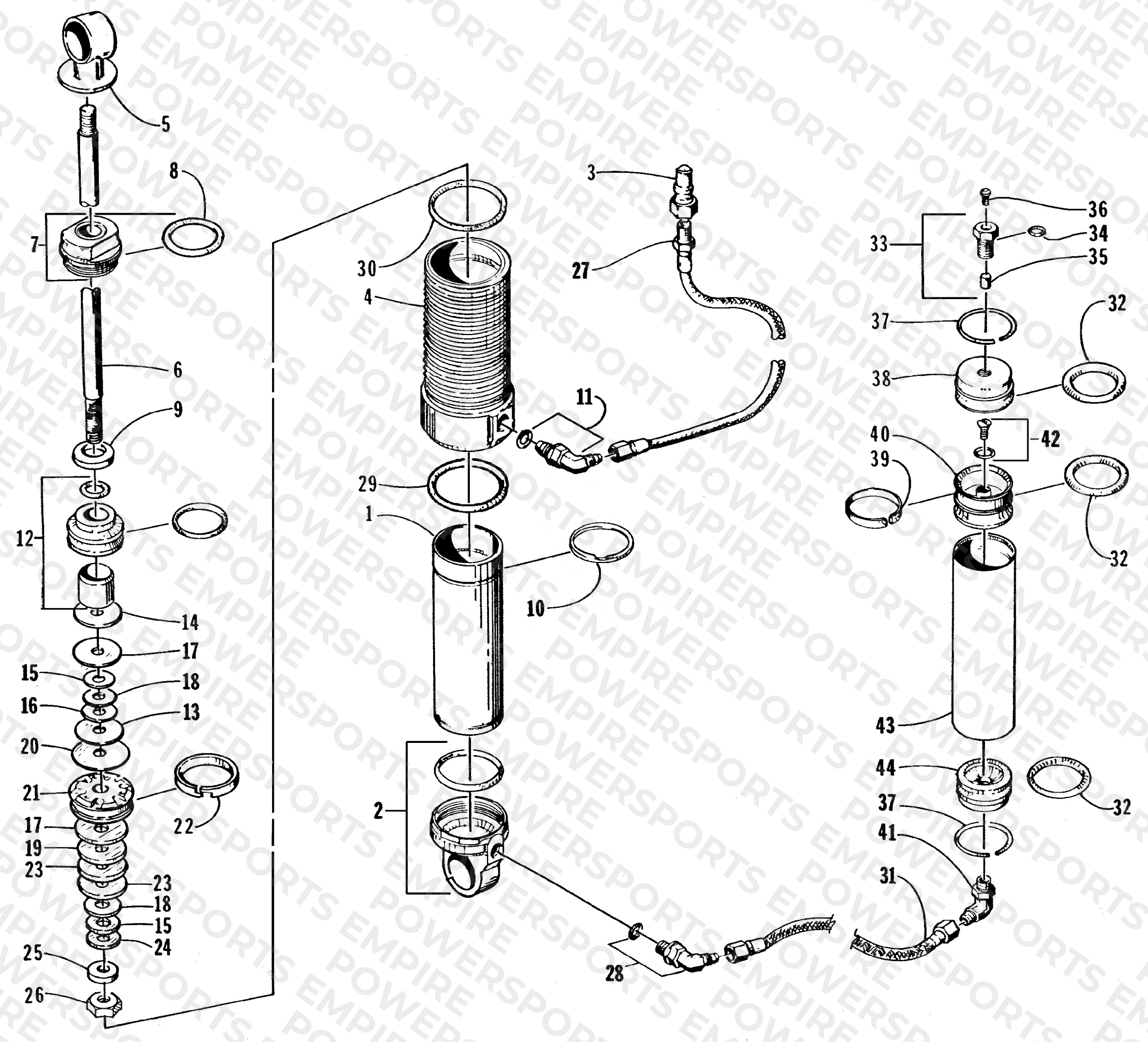 REAR SUSPENSION - FRONT ARM SHOCK ABSORBER