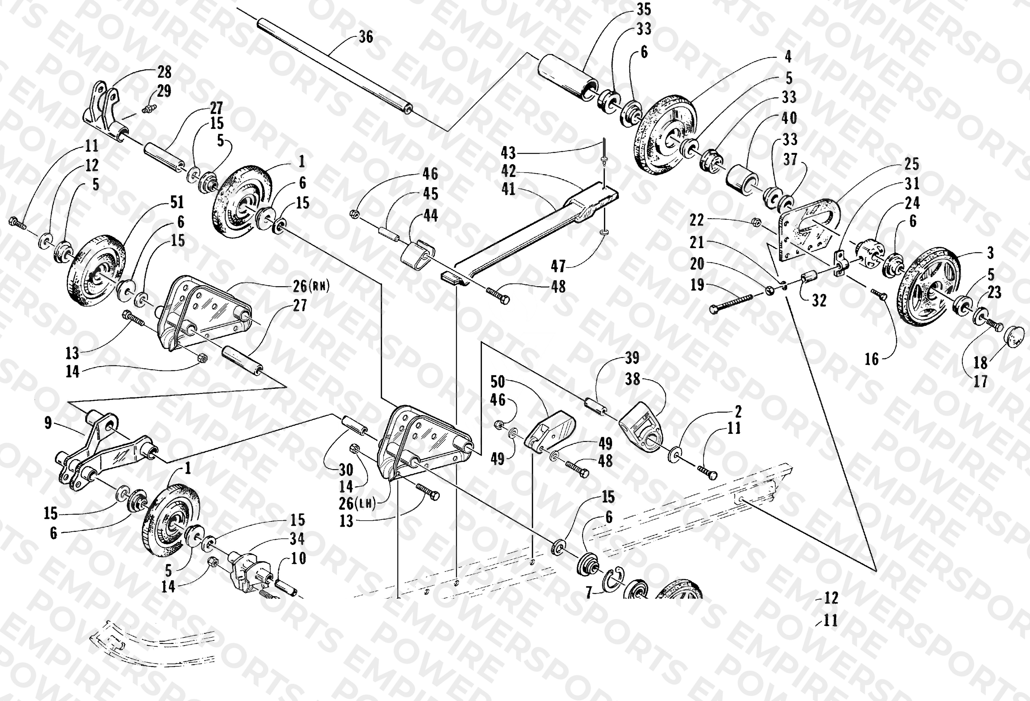 IDLER WHEEL ASSEMBLY