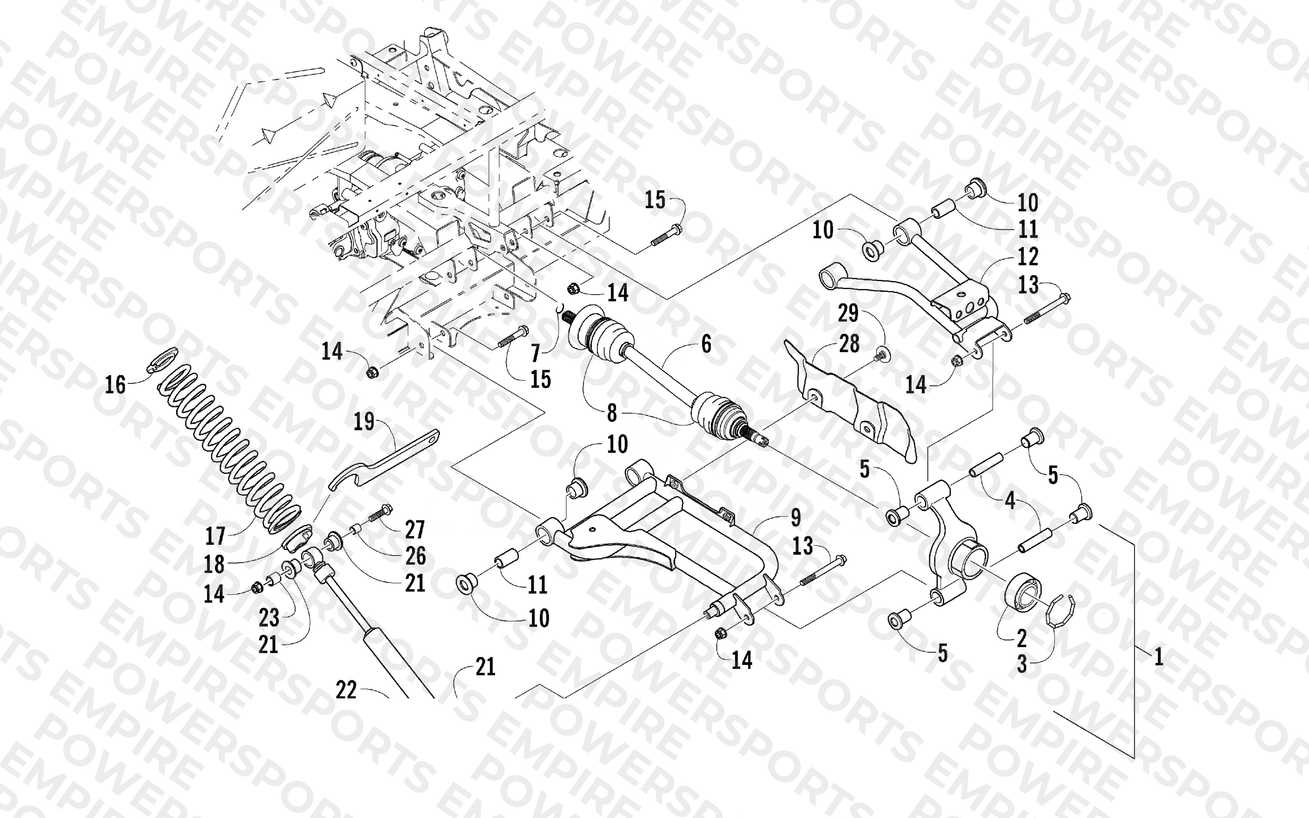 REAR SUSPENSION ASSEMBLY