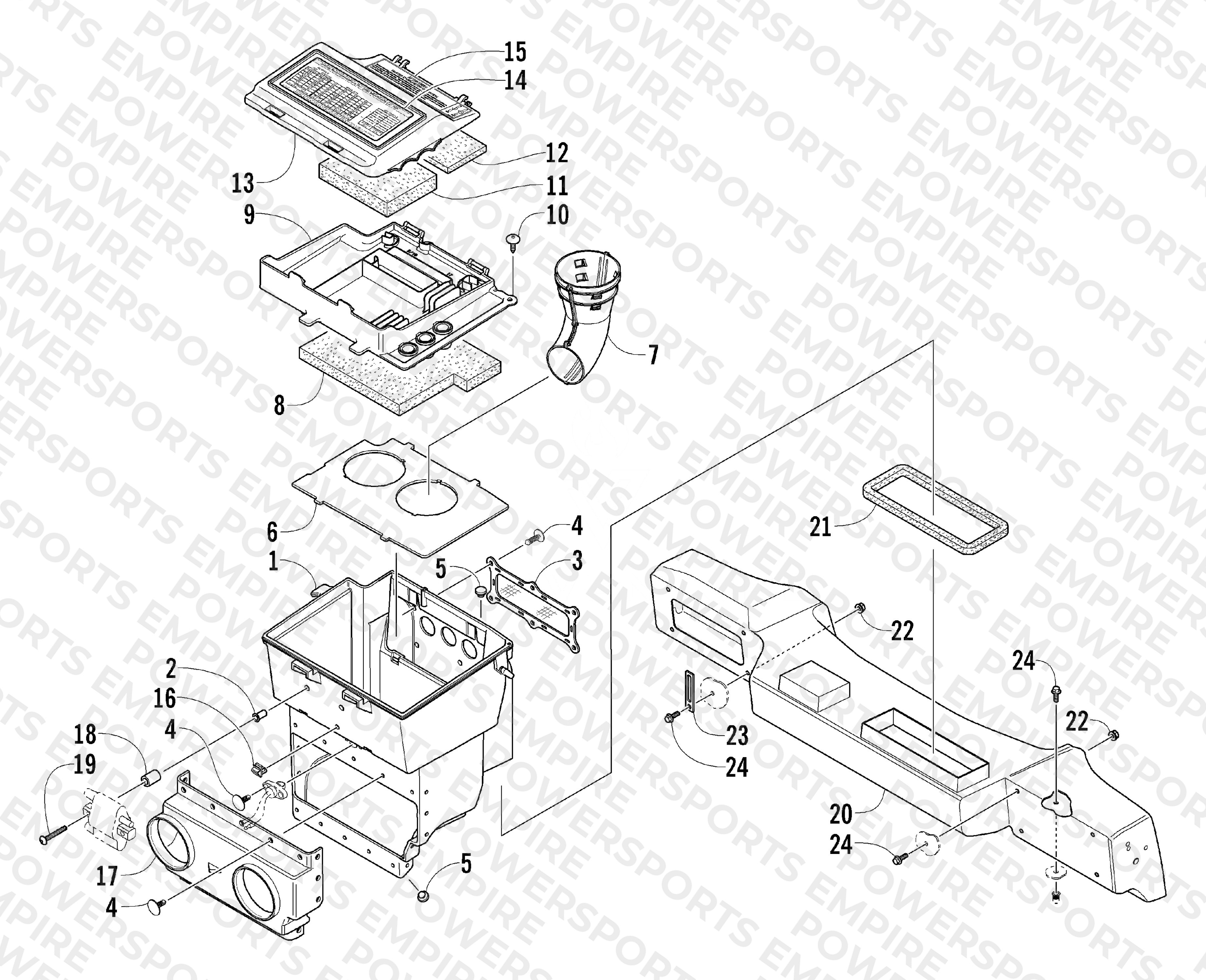 AIR SILENCER ASSEMBLY