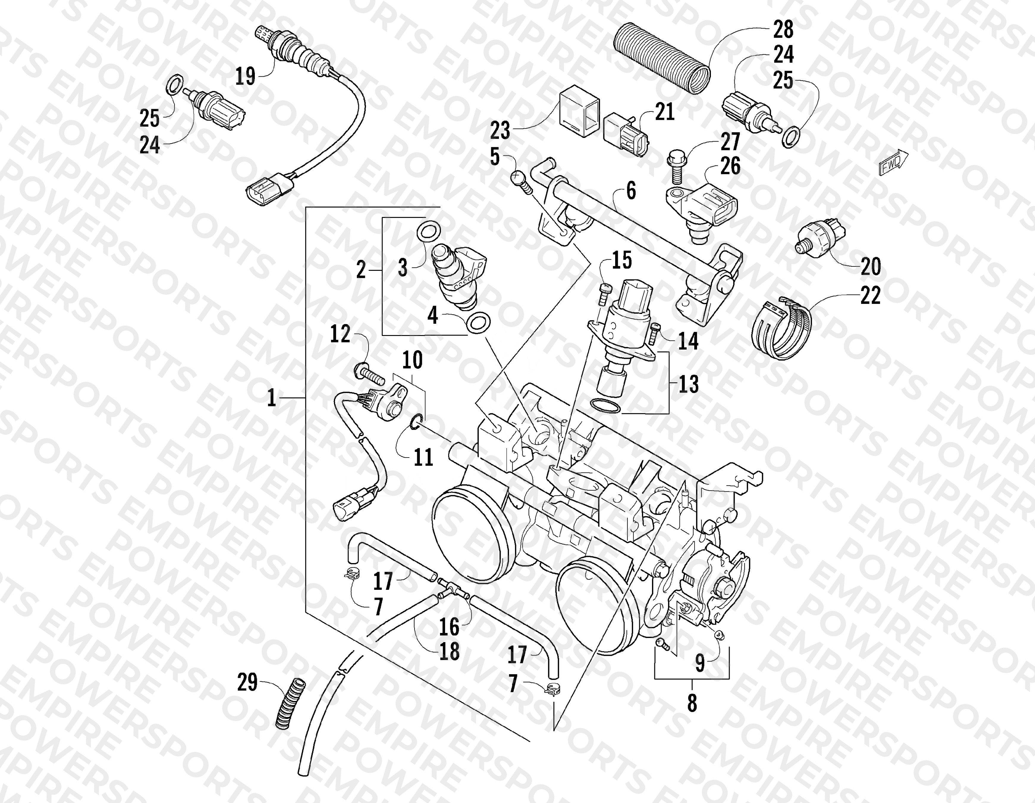 THROTTLE BODY ASSEMBLY