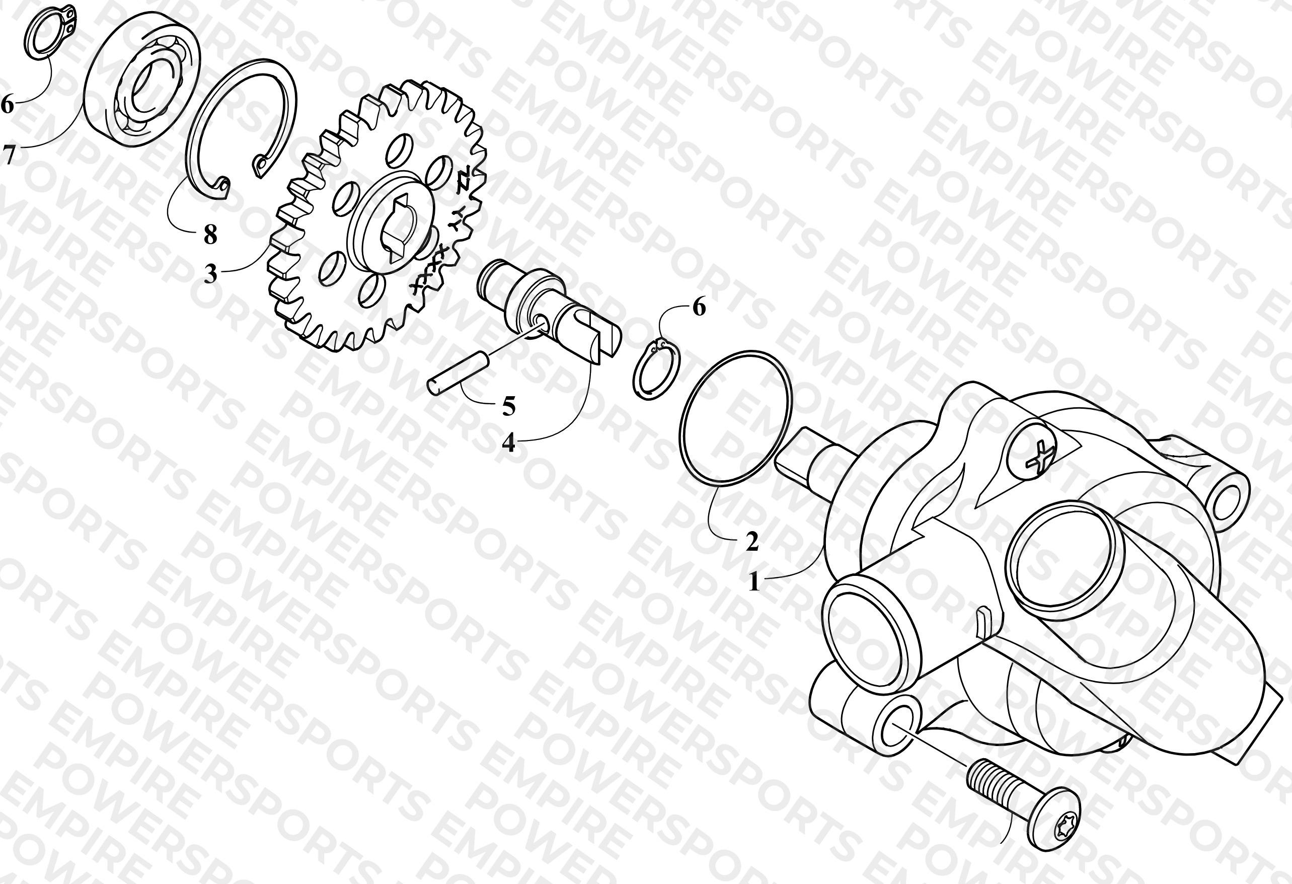 WATER PUMP ASSEMBLY