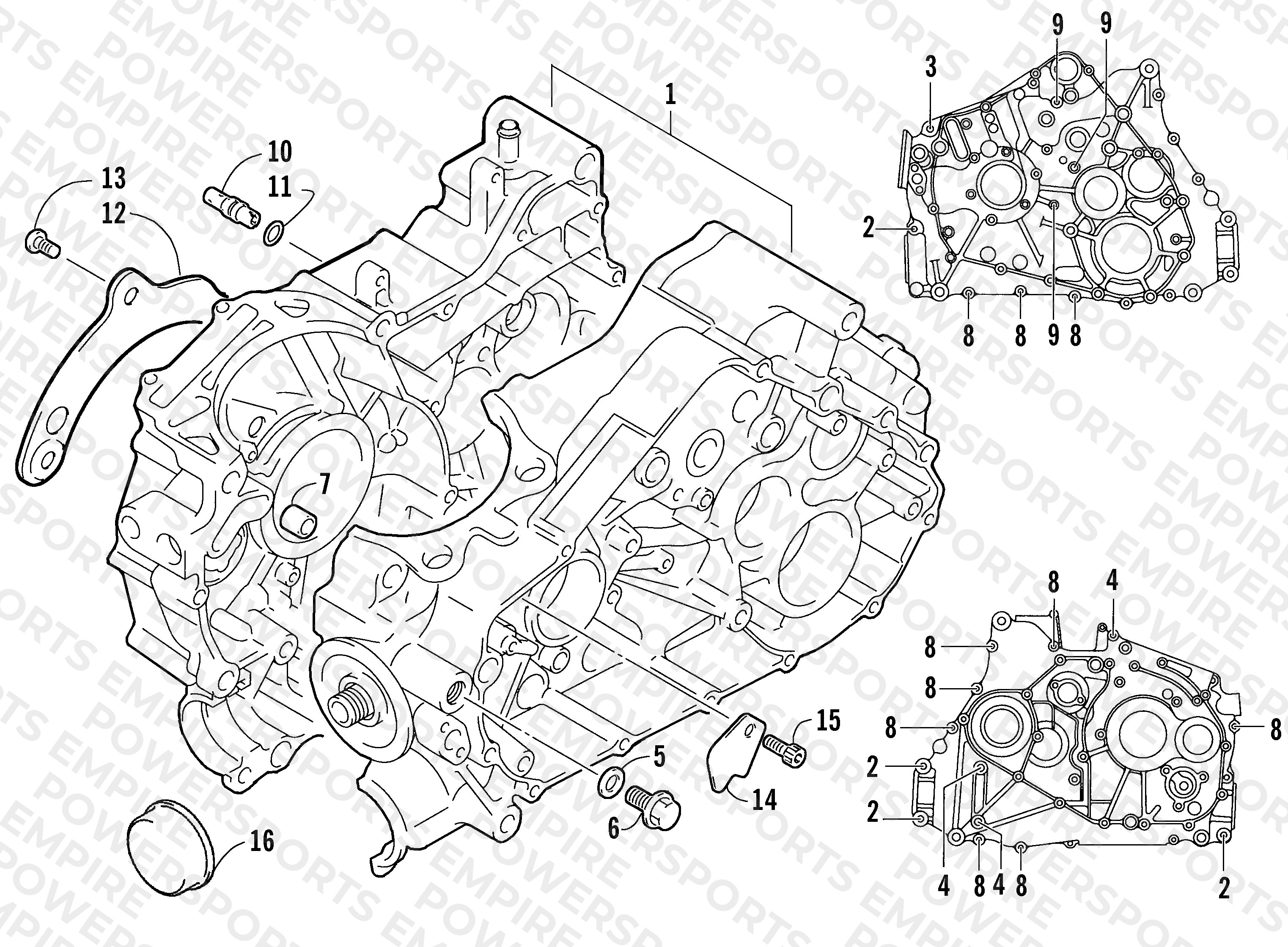 CRANKCASE ASSEMBLY