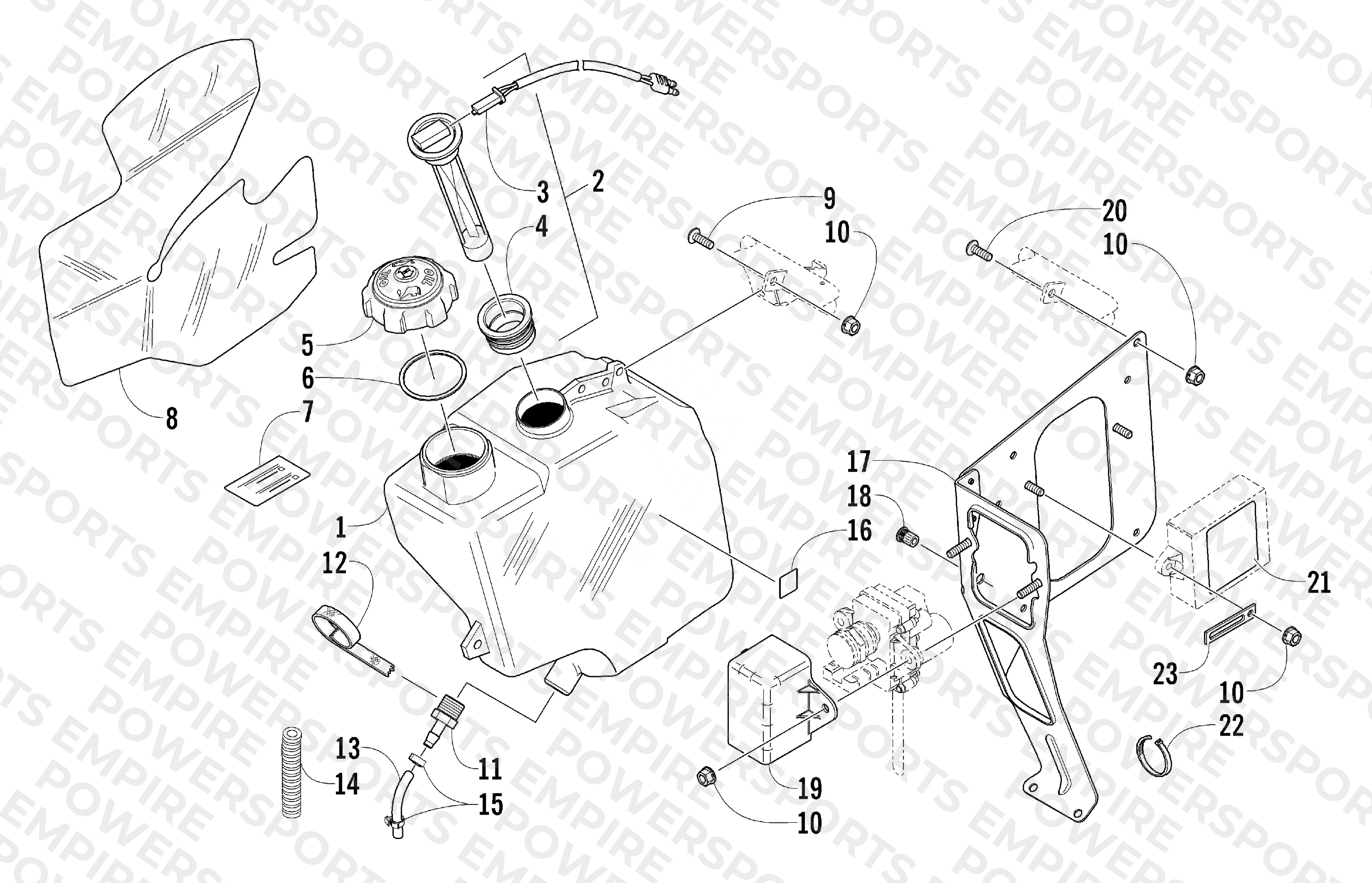 OIL TANK ASSEMBLY