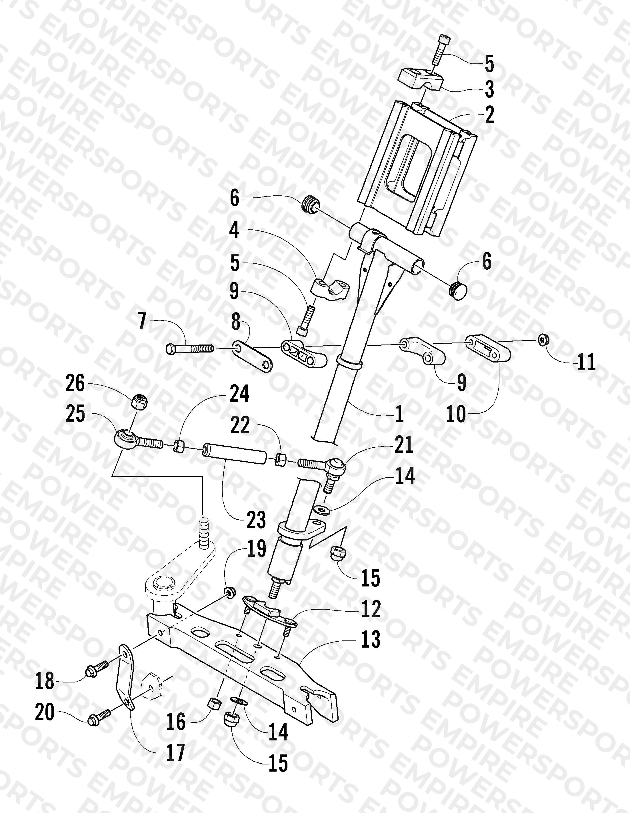 STEERING POST ASSEMBLY