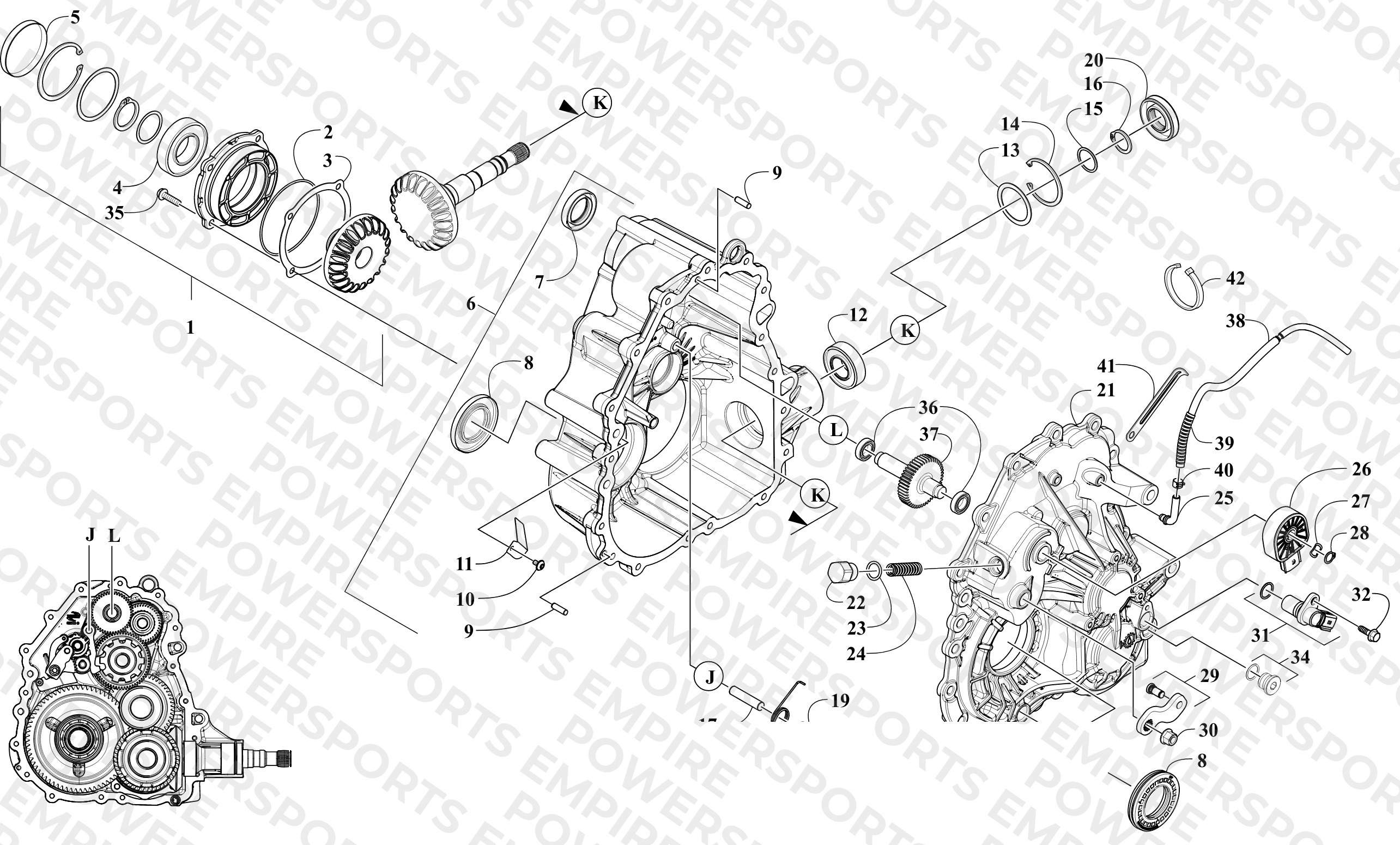 TRANSAXLE CASE/COVER