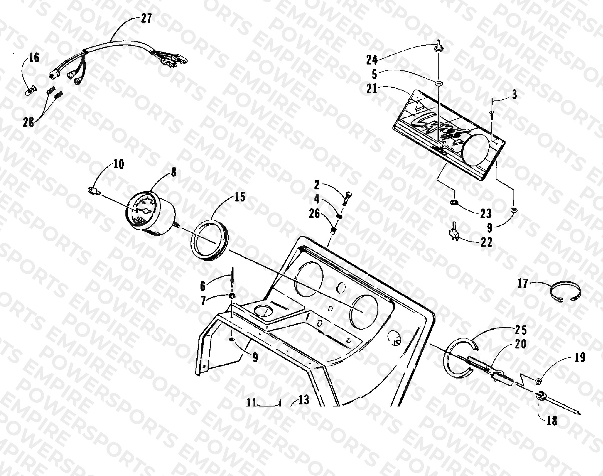 CONSOLE AND INSTRUMENTS