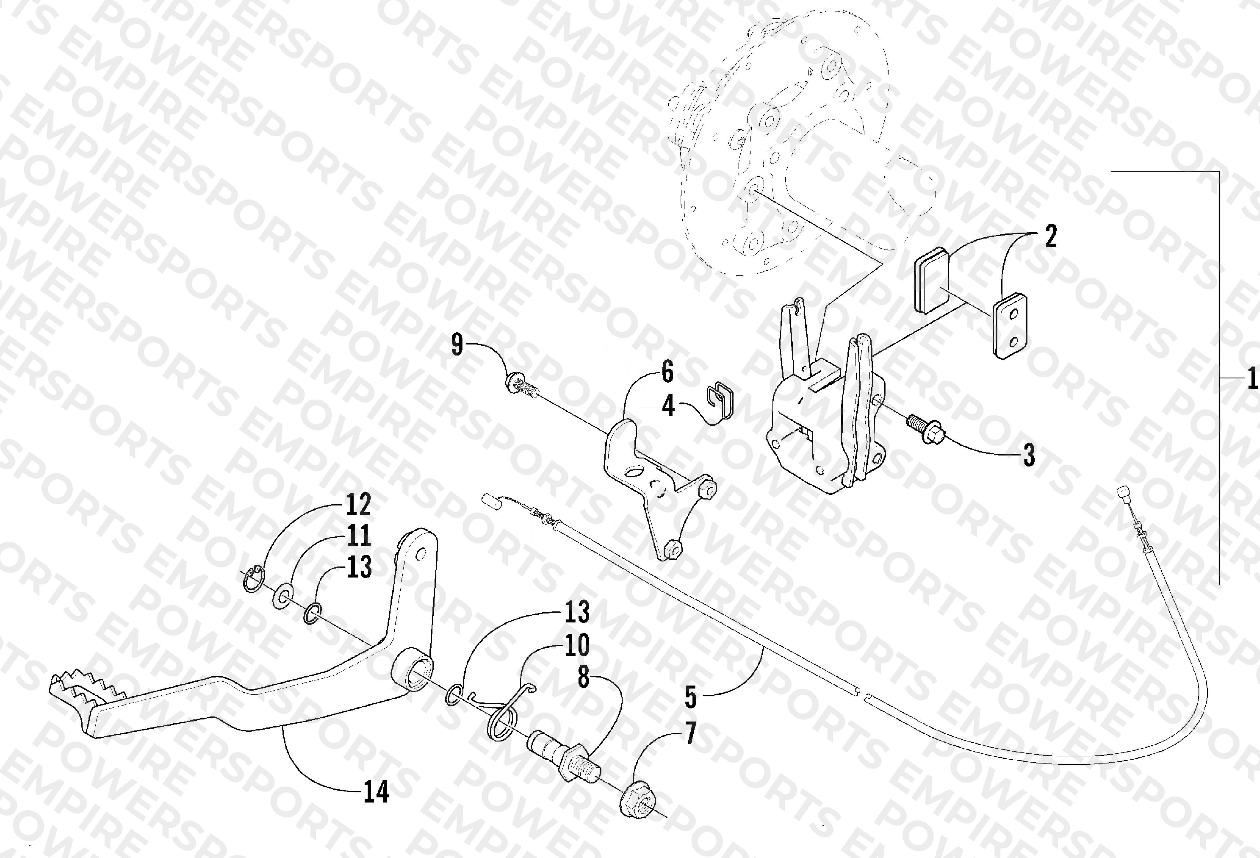 AUXILIARY BRAKE ASSEMBLY