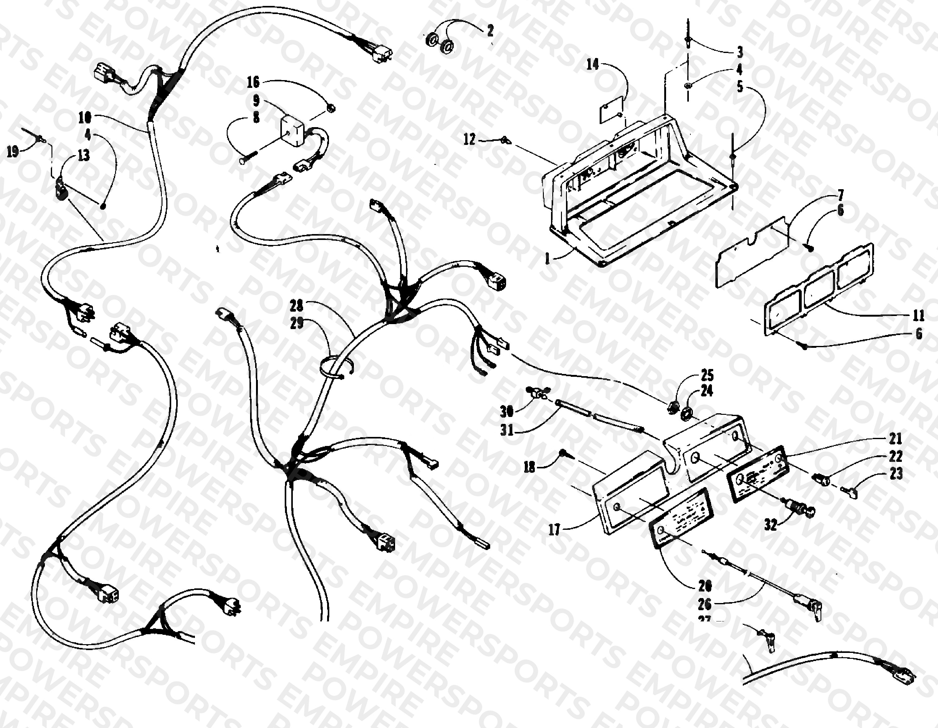 CONSOLE AND WIRING ASSEMBLIES