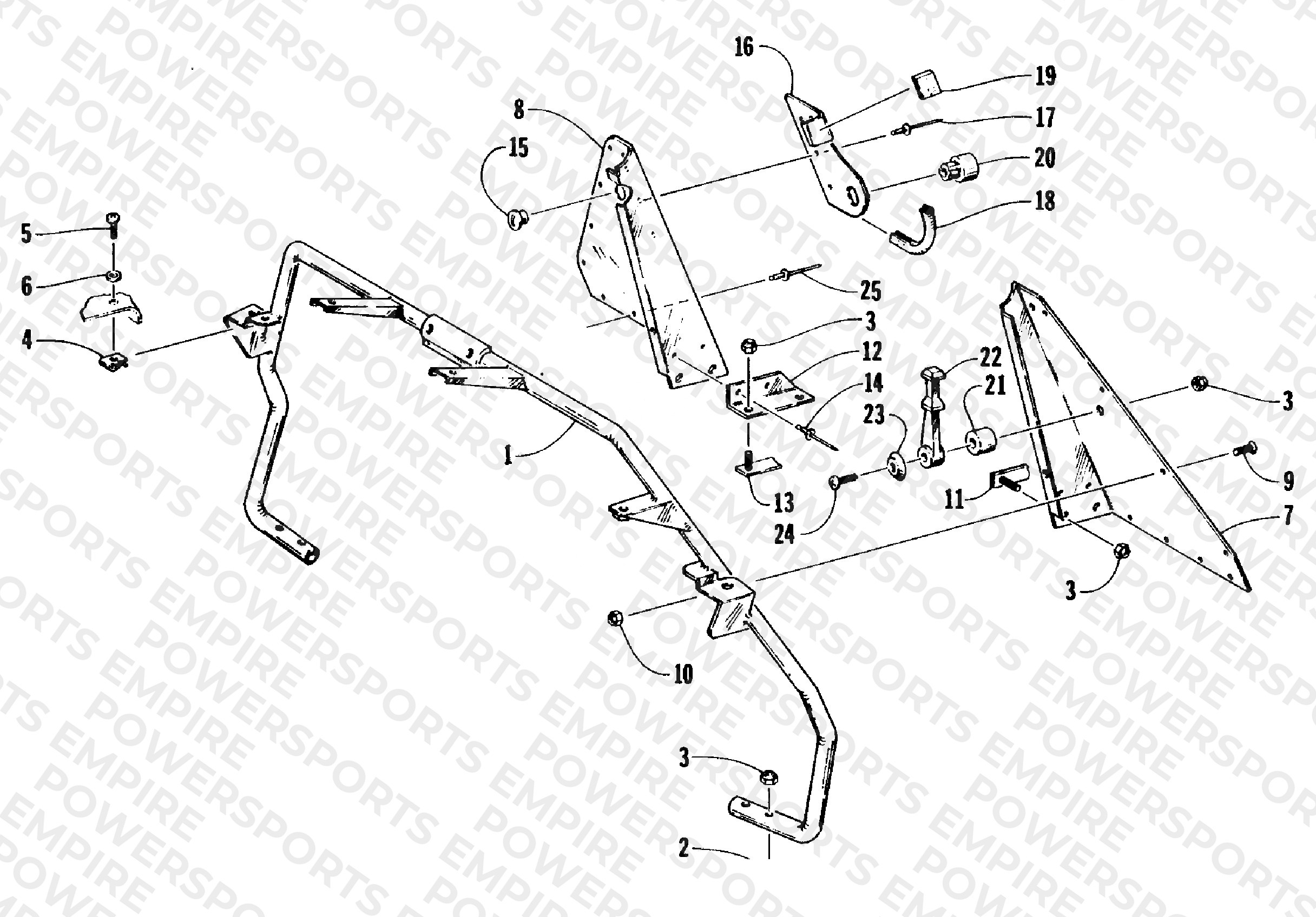 STEERING SUPPORT ASSEMBLY