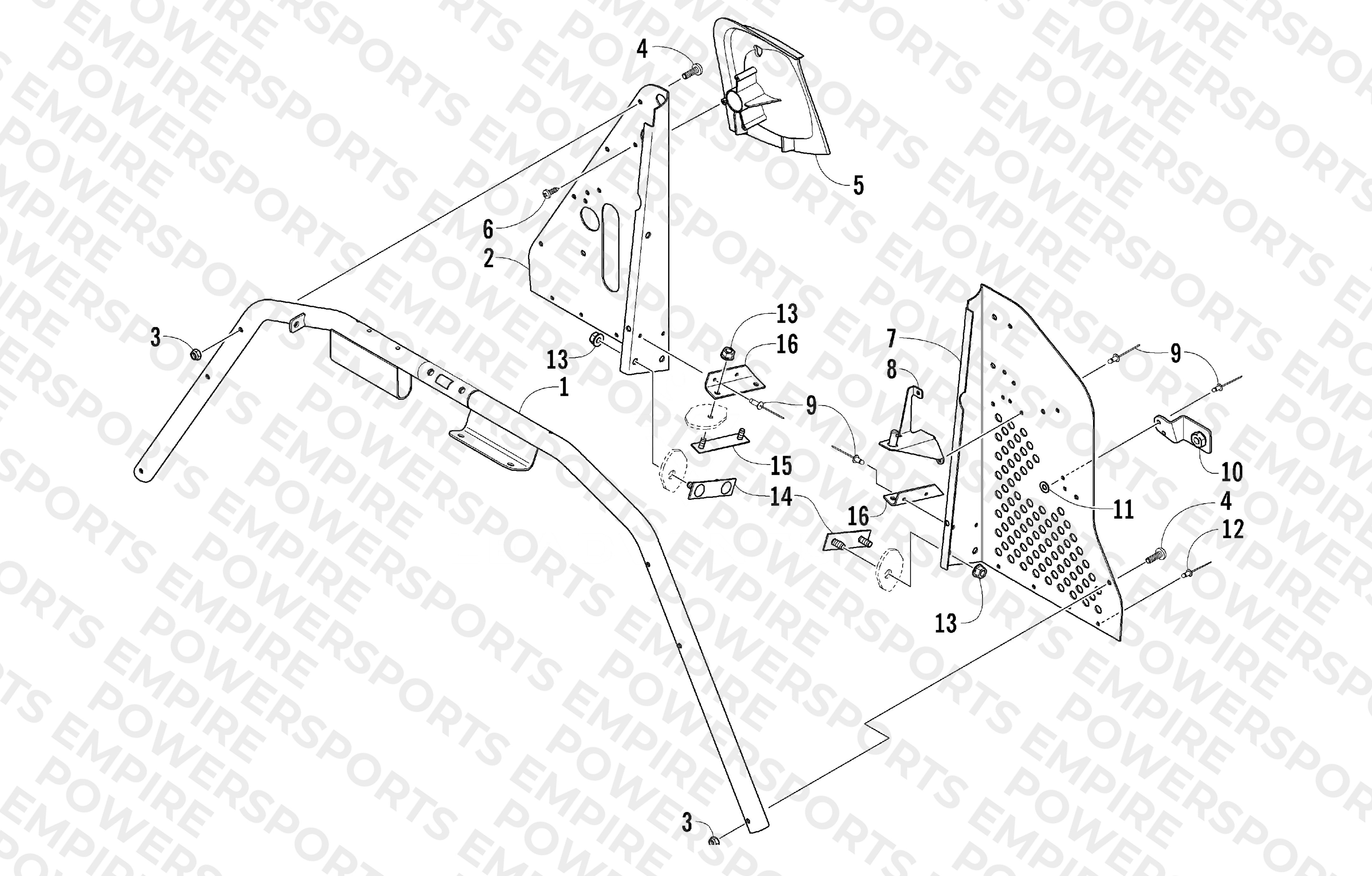 STEERING SUPPORT ASSEMBLY