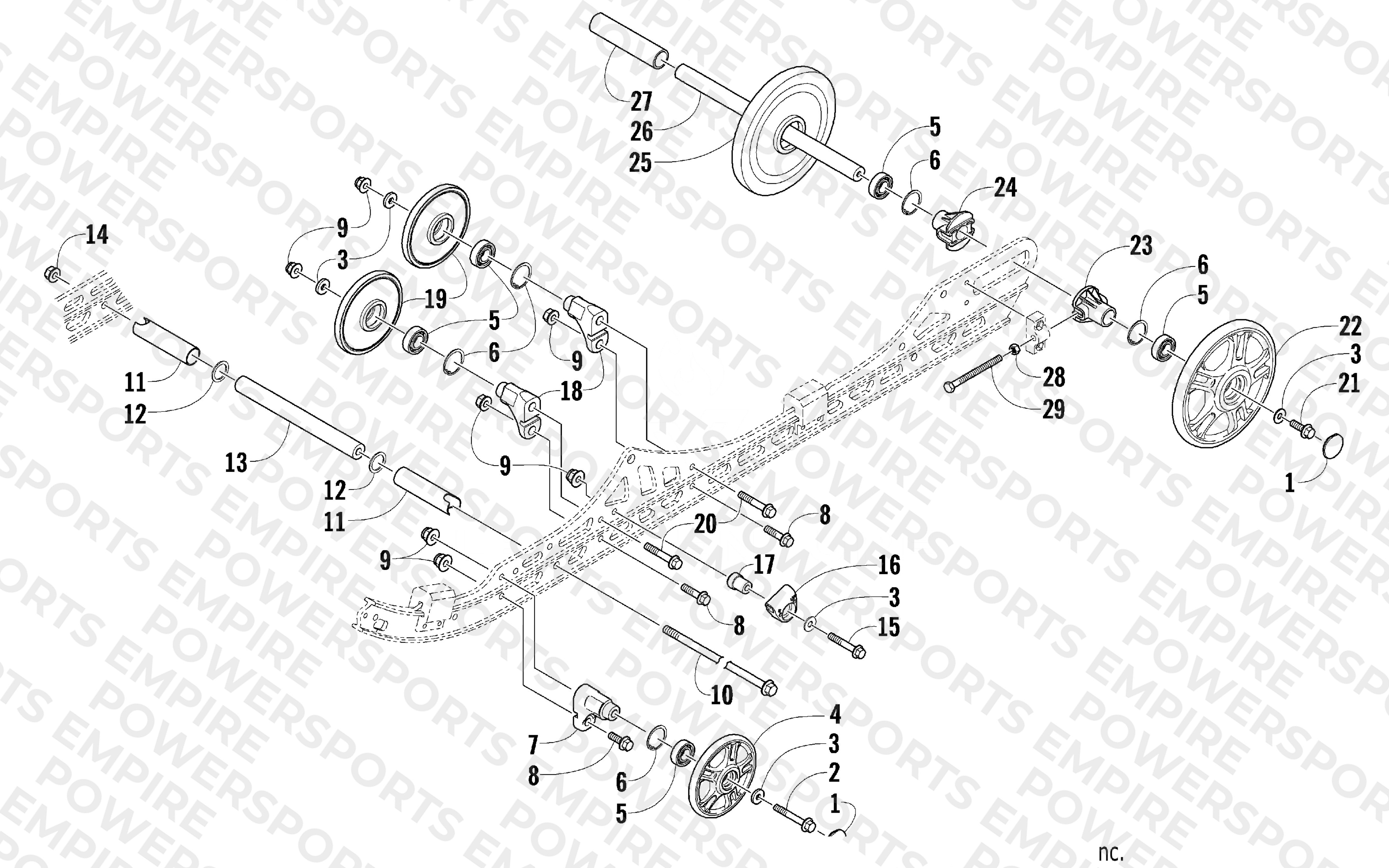 IDLER WHEEL ASSEMBLY