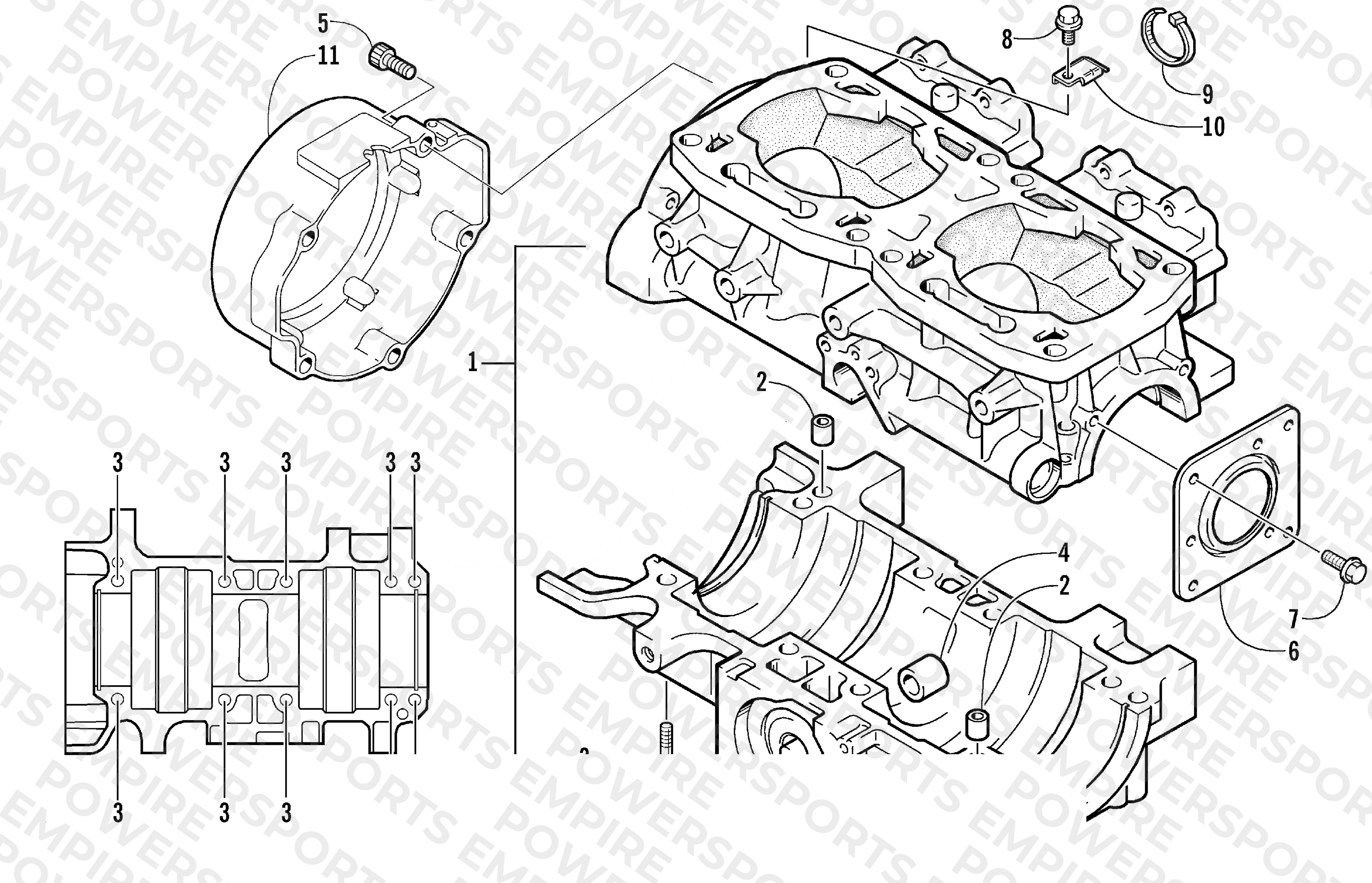 CRANKCASE ASSEMBLY