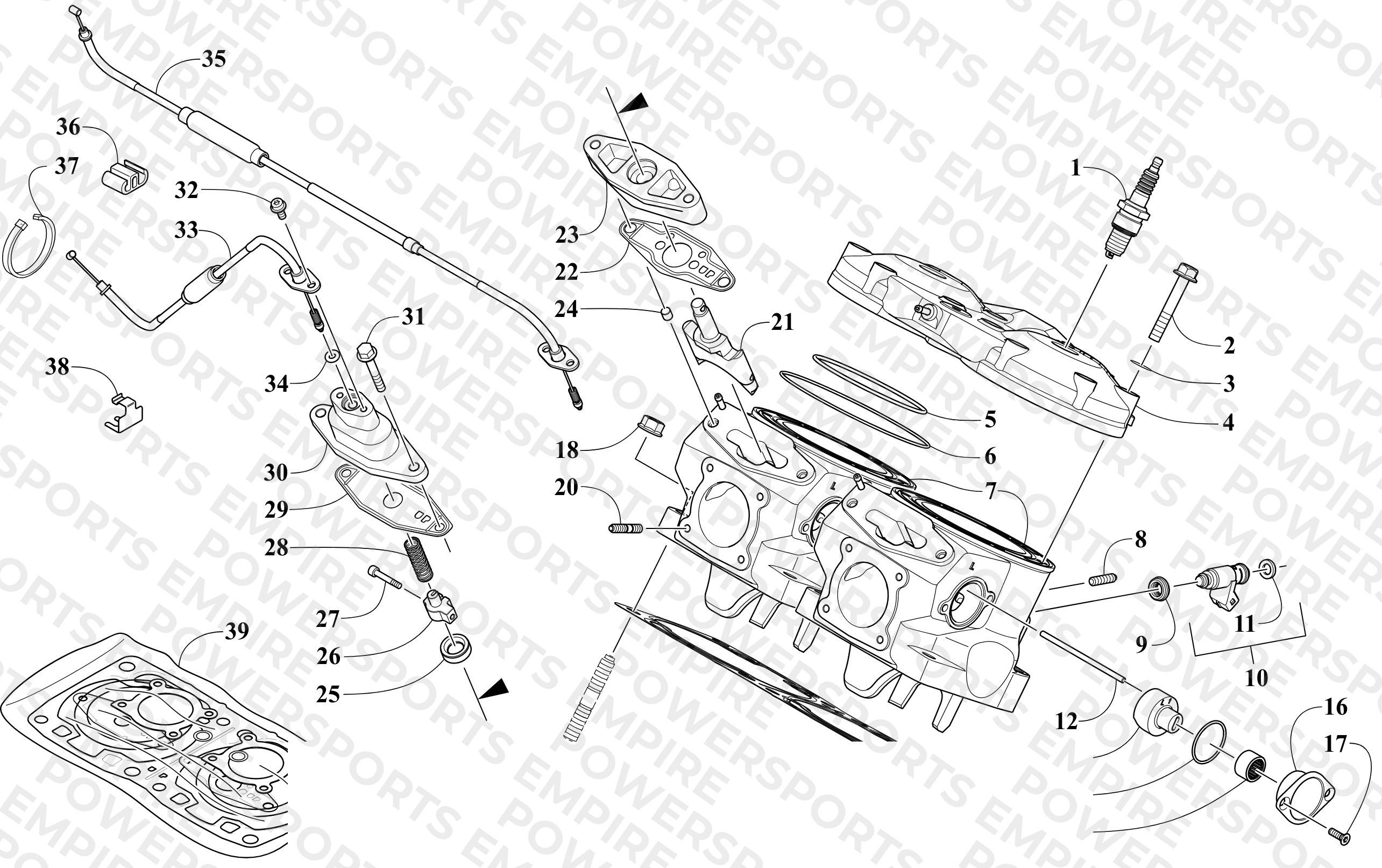 CYLINDER AND HEAD ASSEMBLY