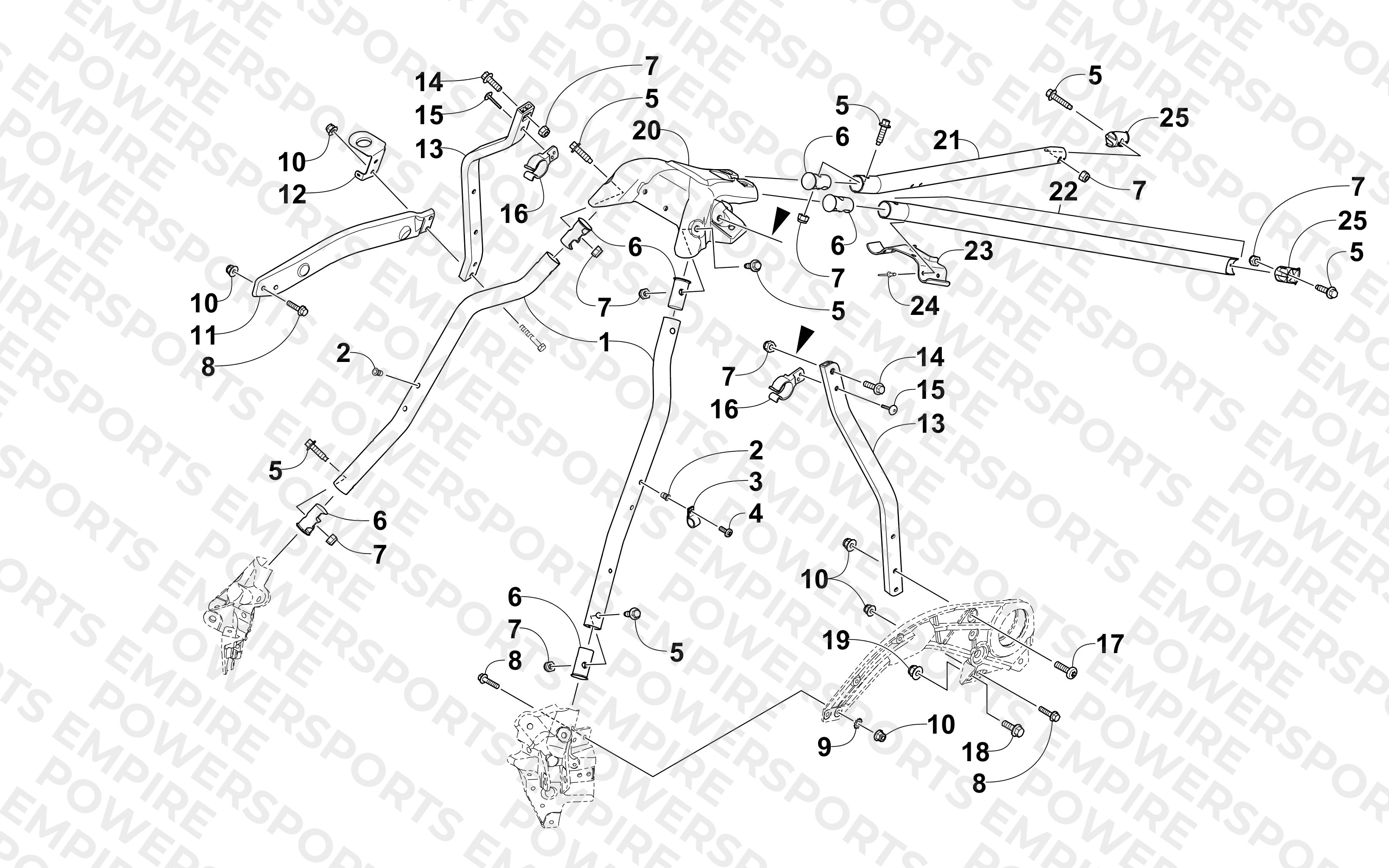 STEERING SUPPORT ASSEMBLY