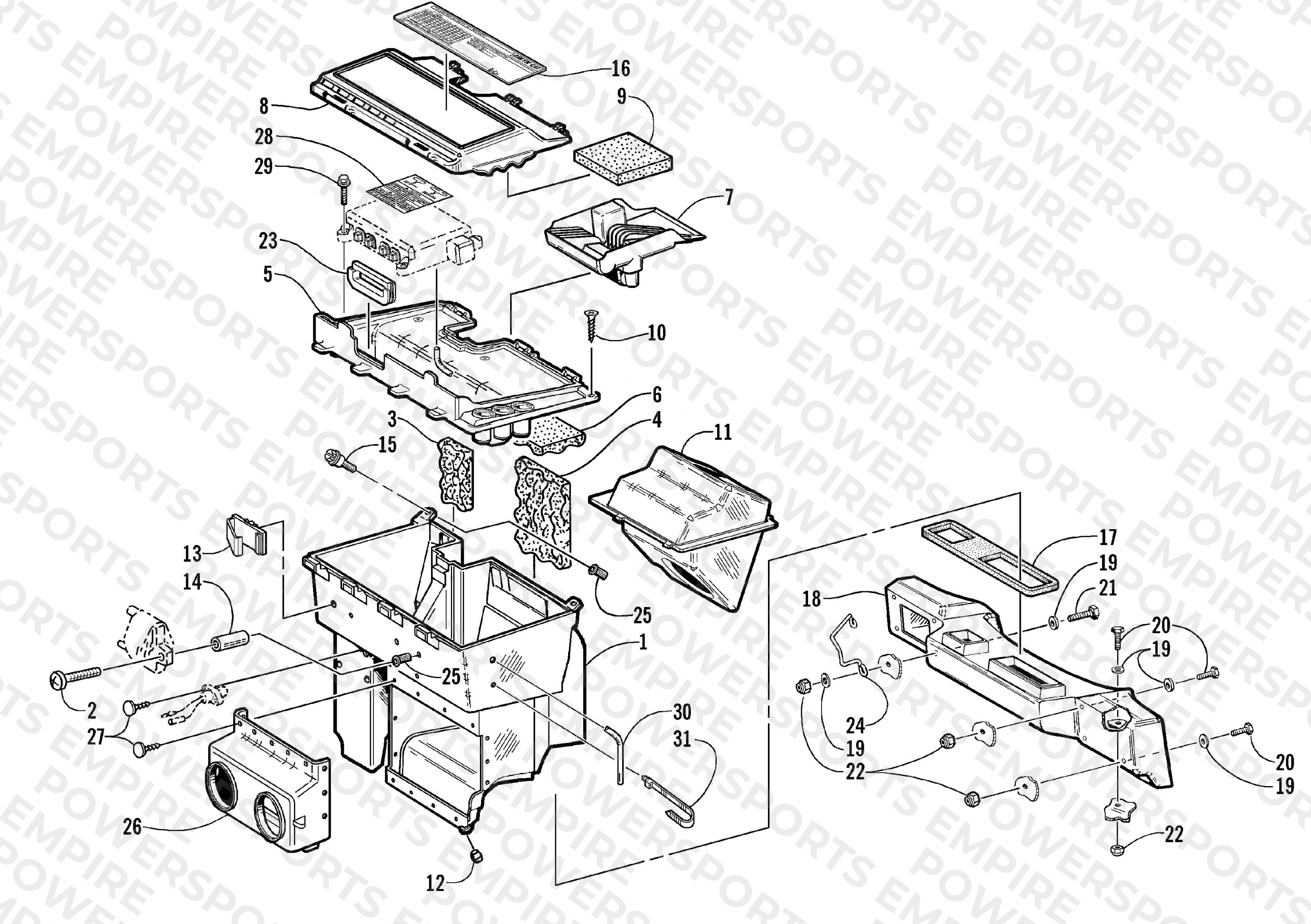 AIR SILENCER ASSEMBLY