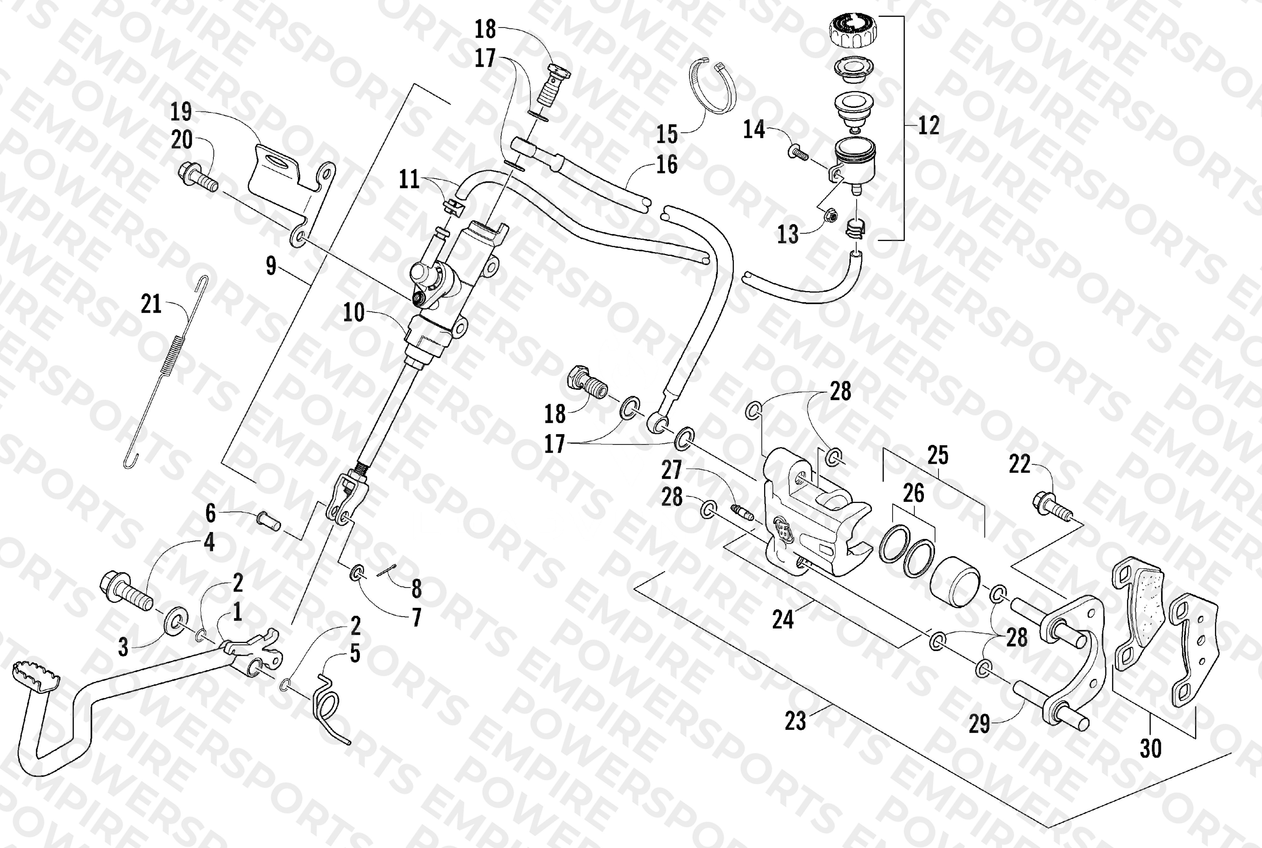 AUXILIARY BRAKE ASSEMBLY