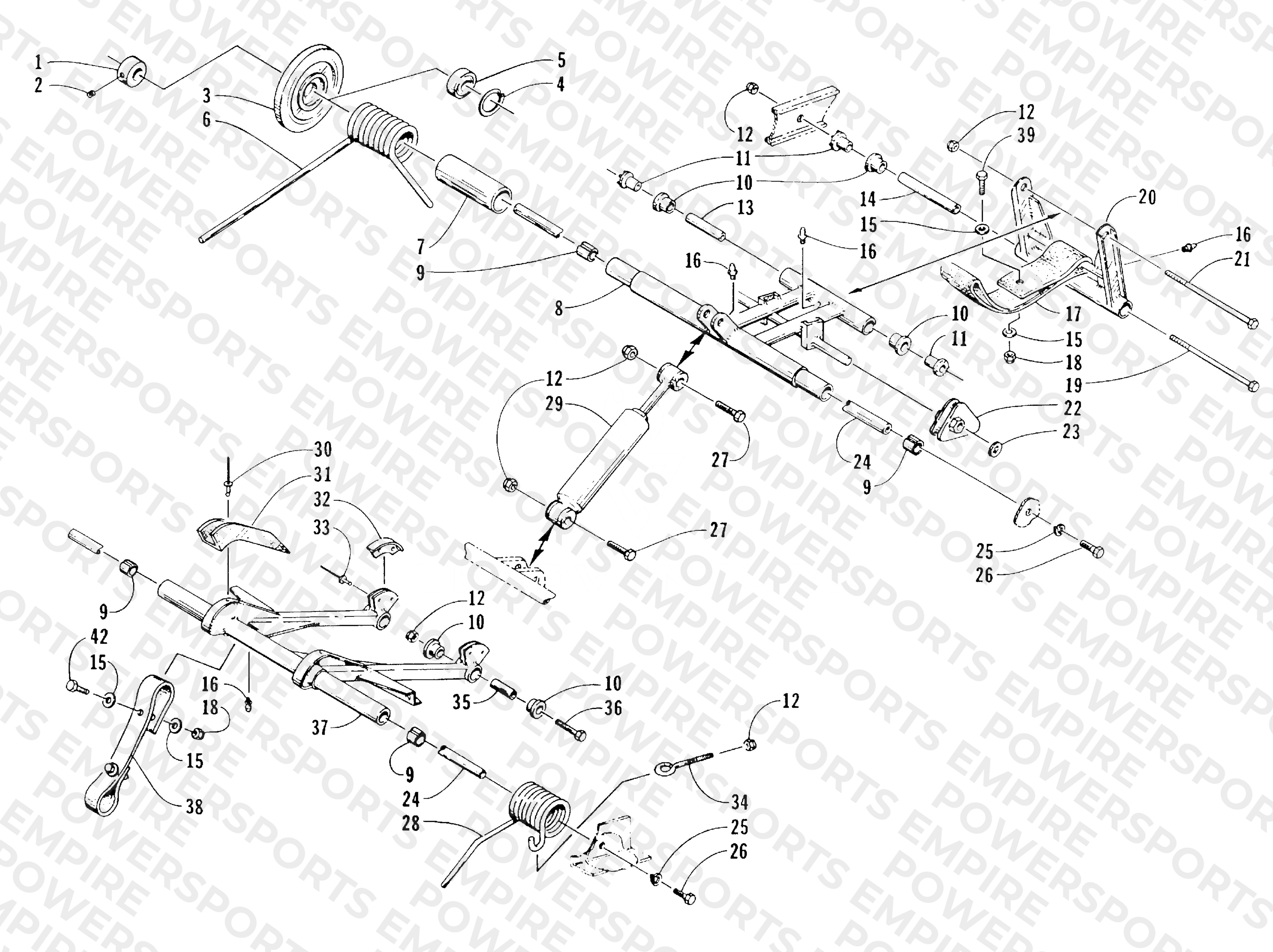 REAR SUSPENSION ARM ASSEMBLIES
