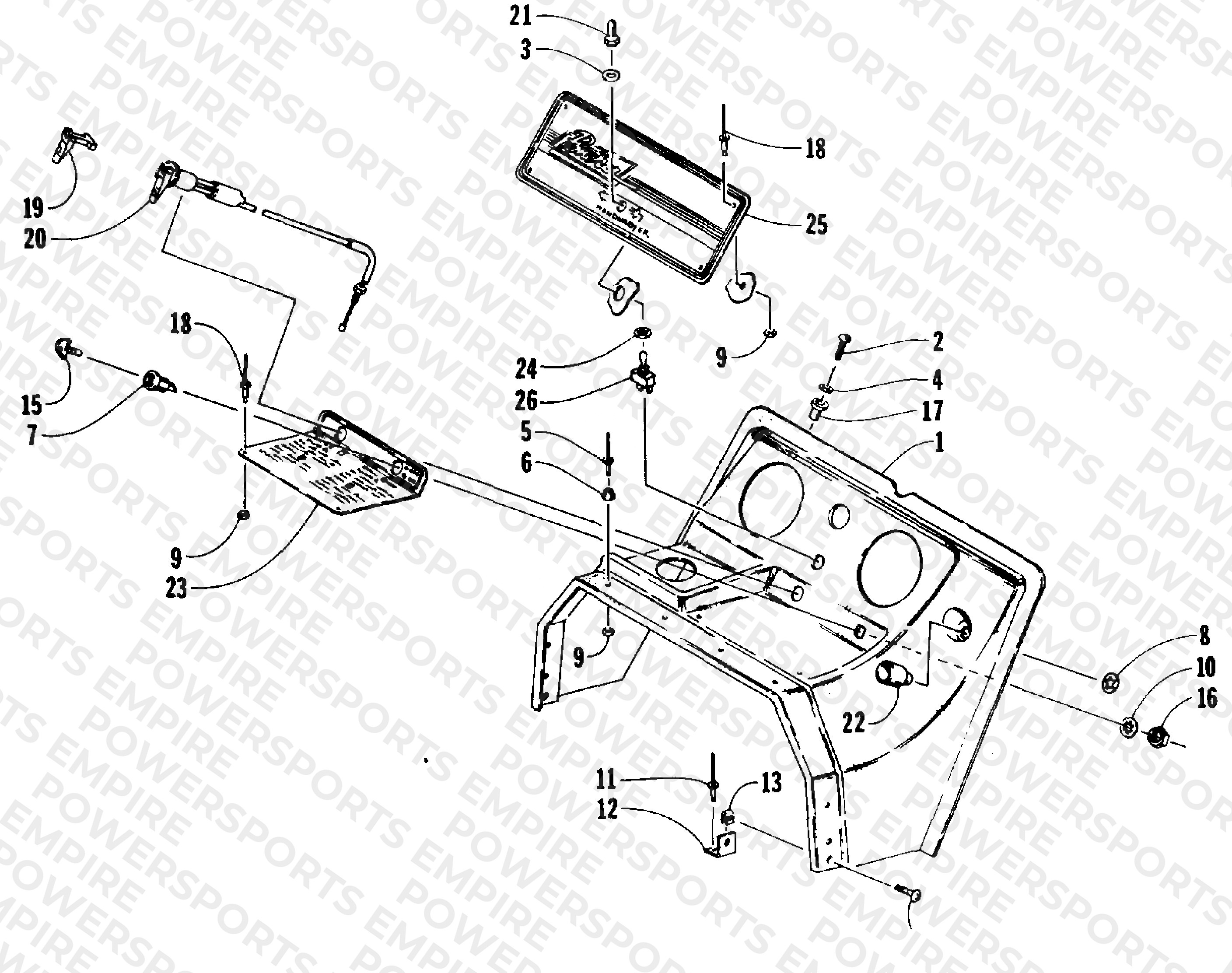 SWITCH, CHOKE, AND CONSOLE ASSEMBLY