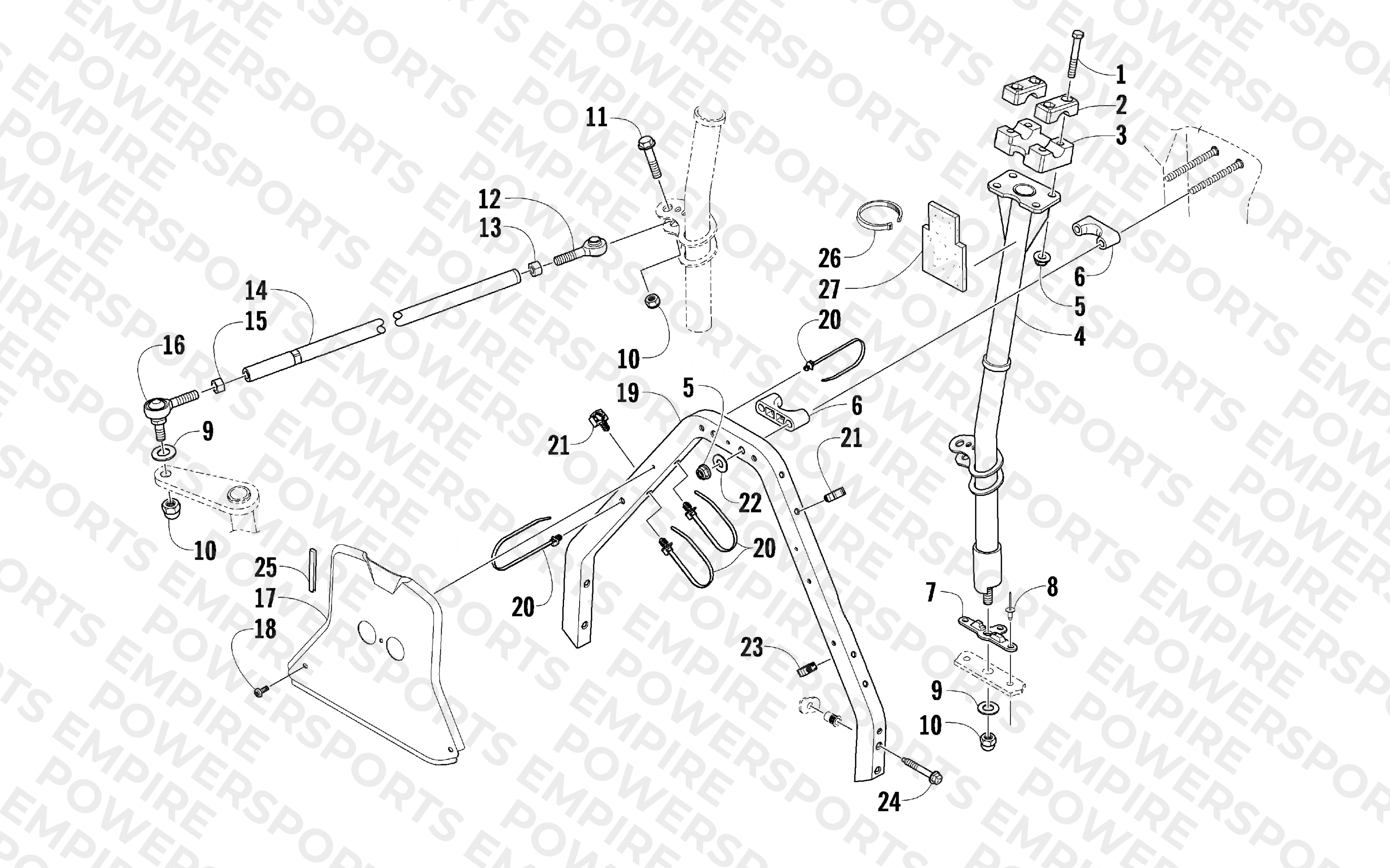 STEERING POST ASSEMBLY