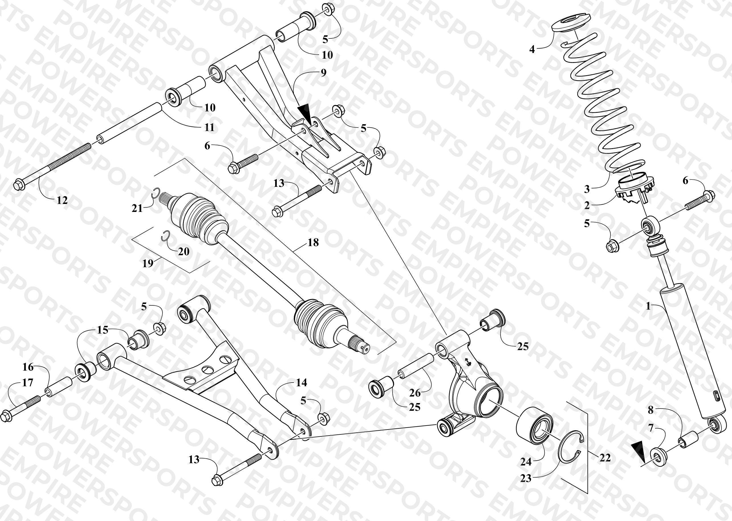 REAR SUSPENSION ASSEMBLY