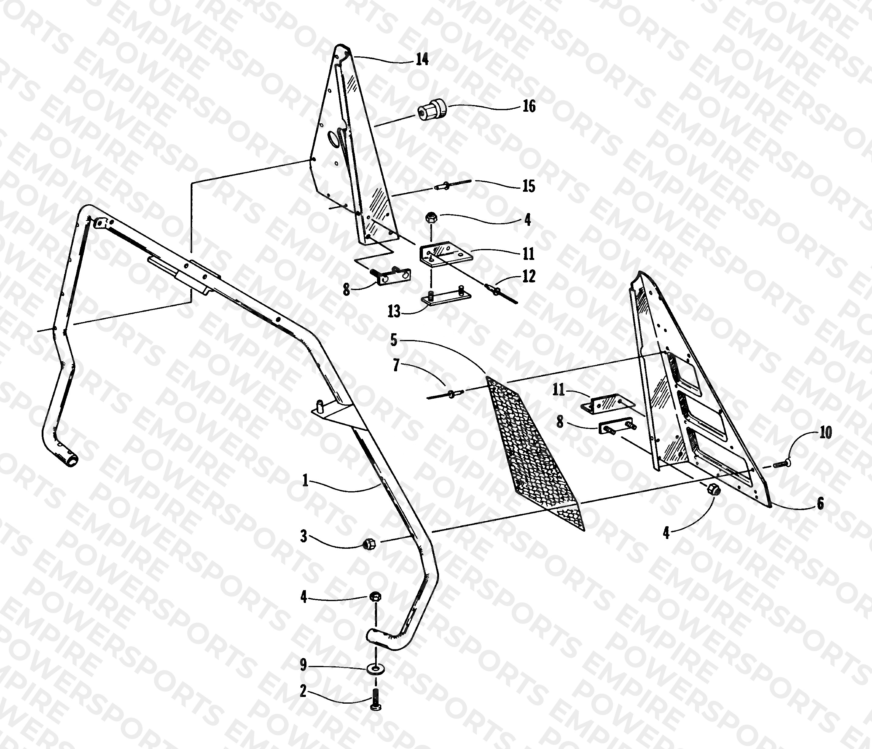 STEERING SUPPORT ASSEMBLY